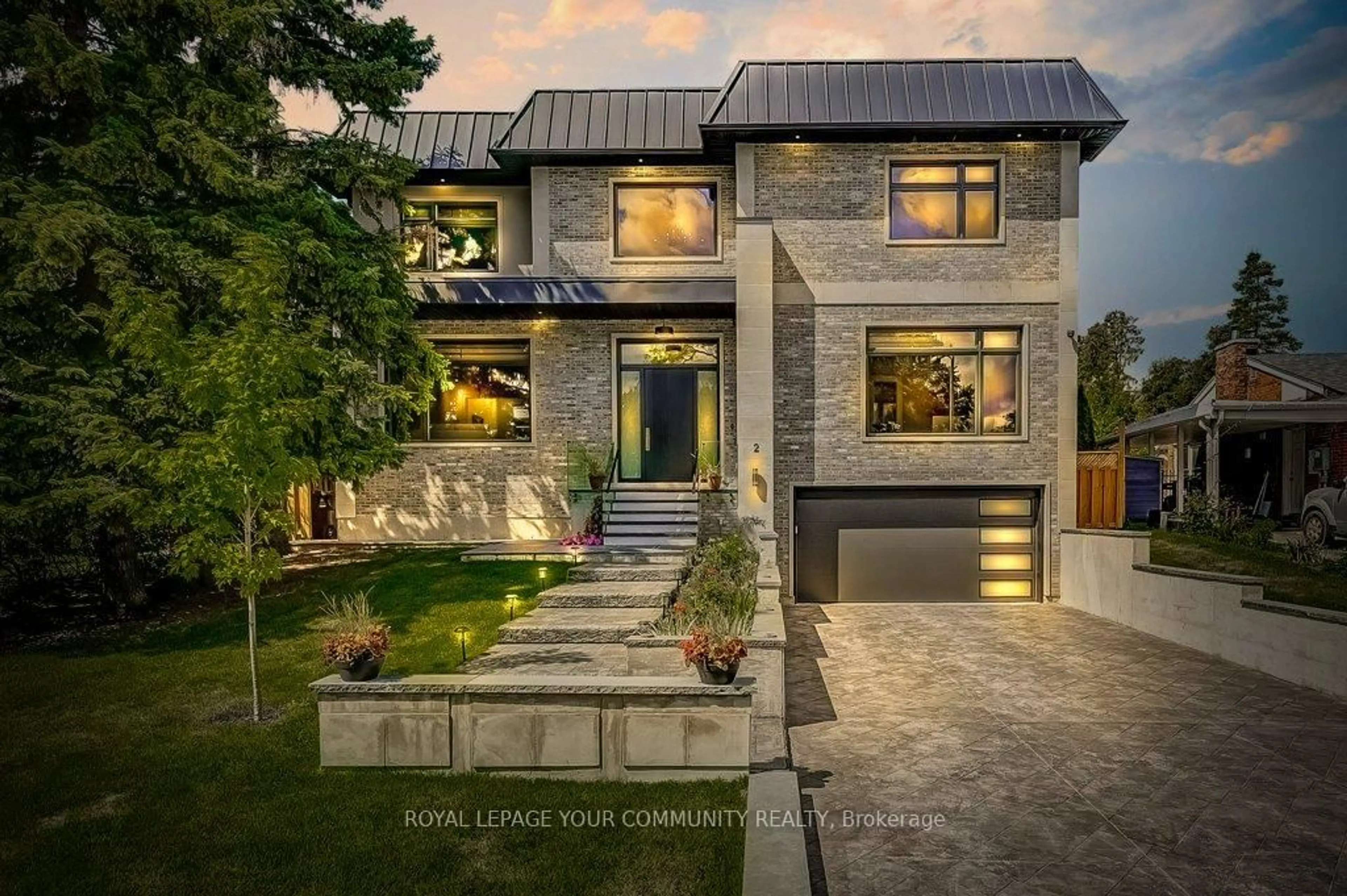 Home with brick exterior material, street for 2 Hemford Cres, Toronto Ontario M3B 2S5