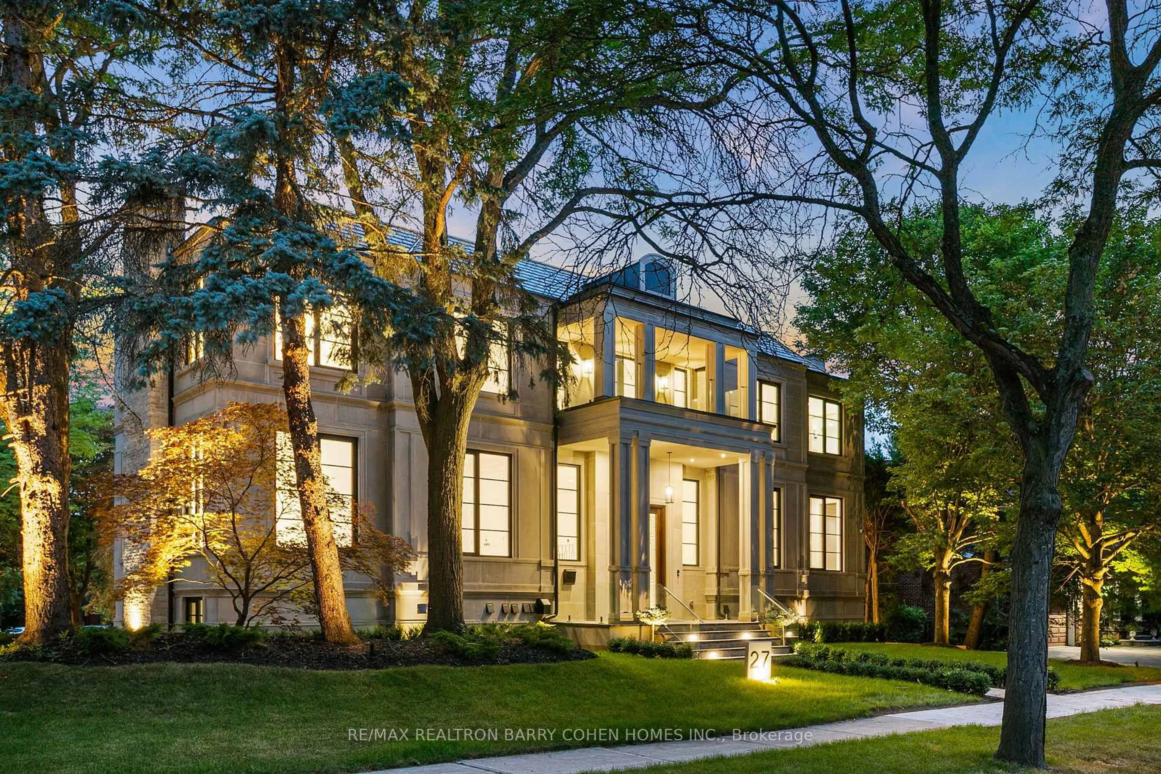 Home with brick exterior material, street for 27 Penwood Cres, Toronto Ontario M3B 3B1