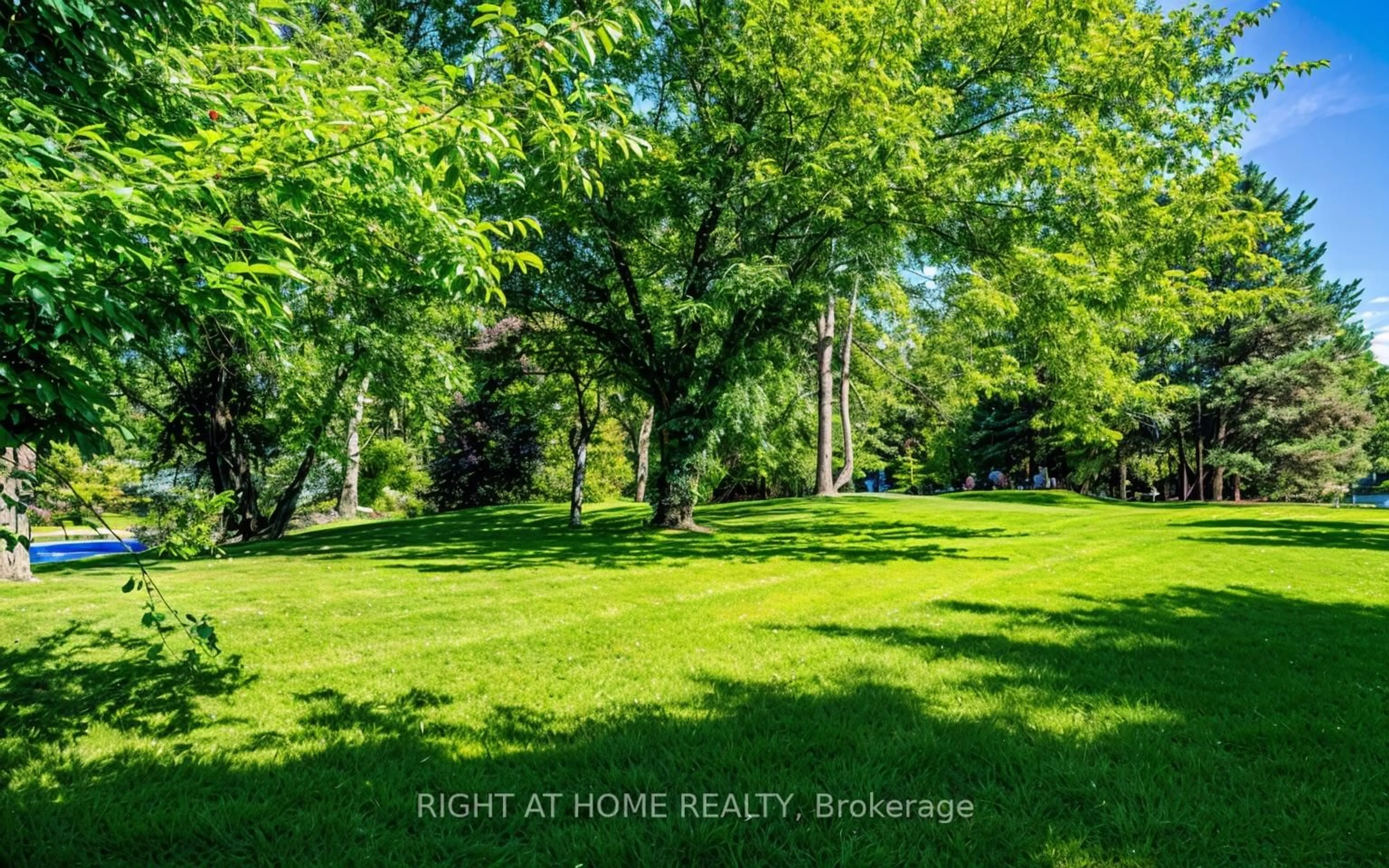 A pic from outside/outdoor area/front of a property/back of a property/a pic from drone, forest/trees view for 33 Post Rd, Toronto Ontario M3B 1J1