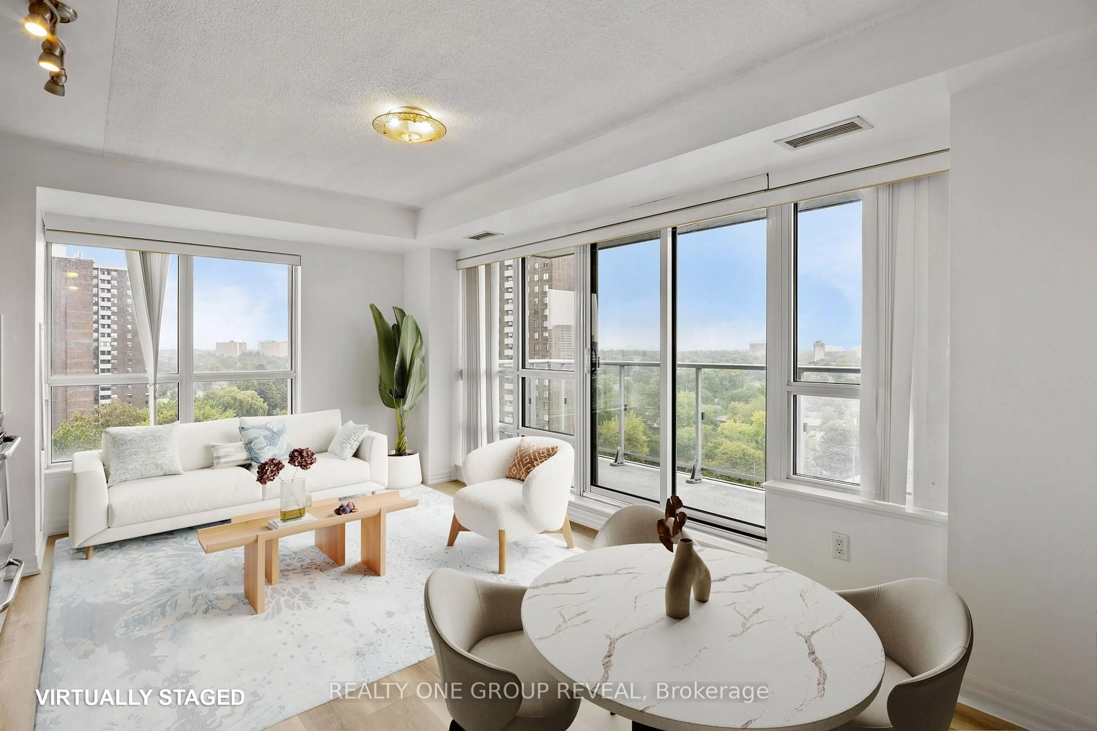 Living room with furniture, unknown for 2015 Sheppard Ave #1109, Toronto Ontario M2J 0B3