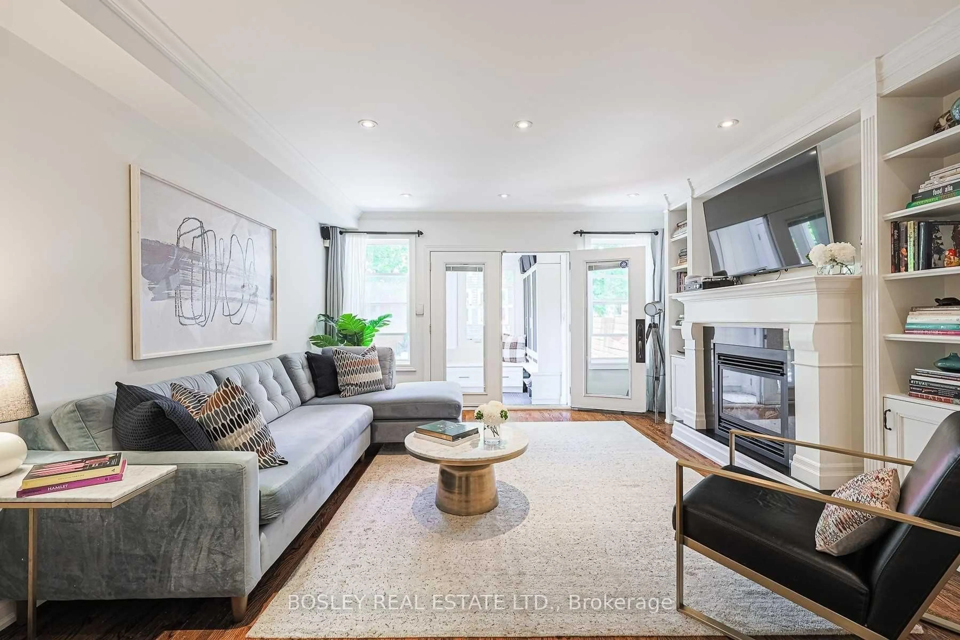 Living room with furniture, unknown for 56 Helena Ave, Toronto Ontario M6G 2H2