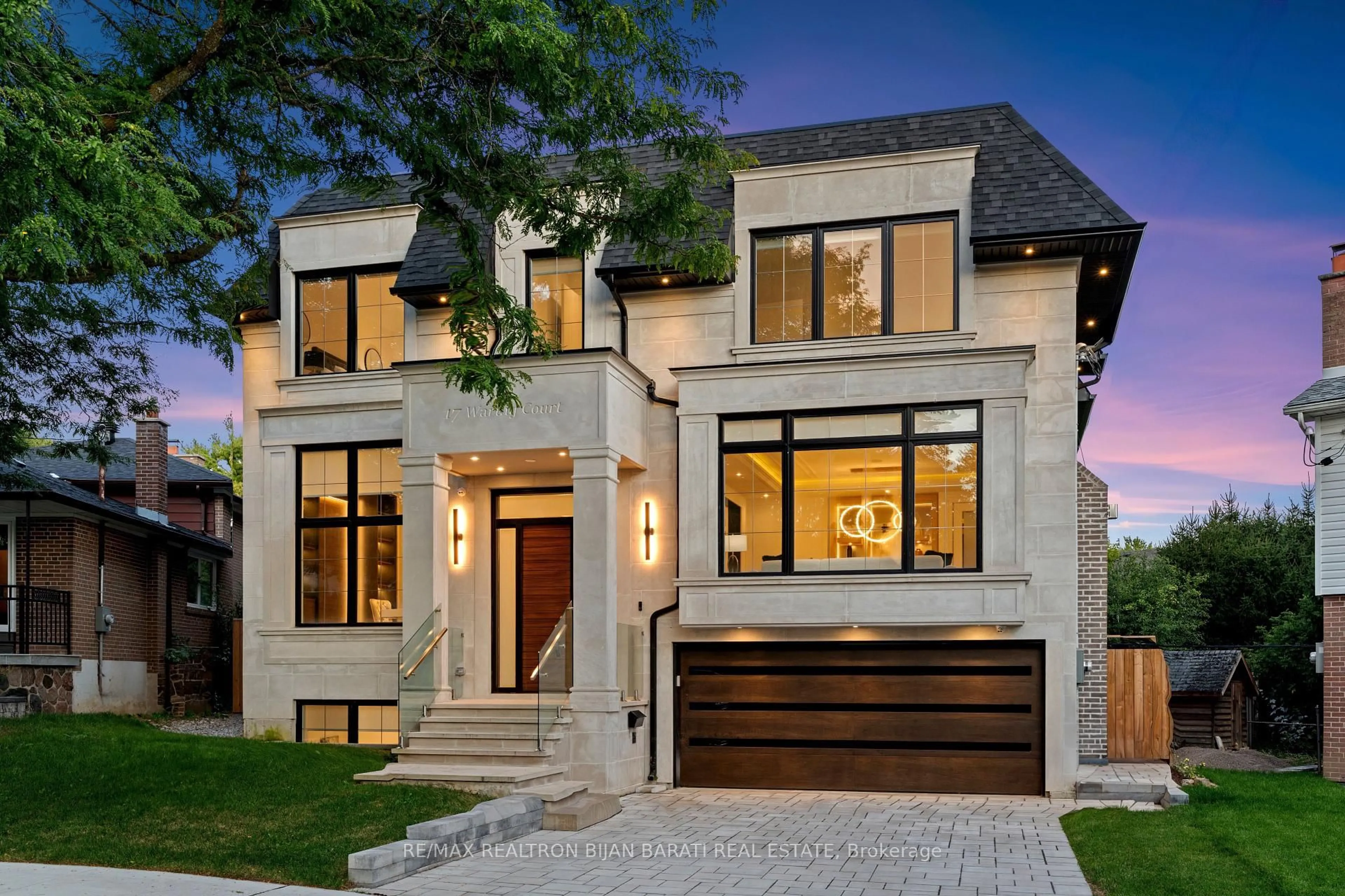 Home with brick exterior material, street for 17 Waring Crt, Toronto Ontario M2N 4G6