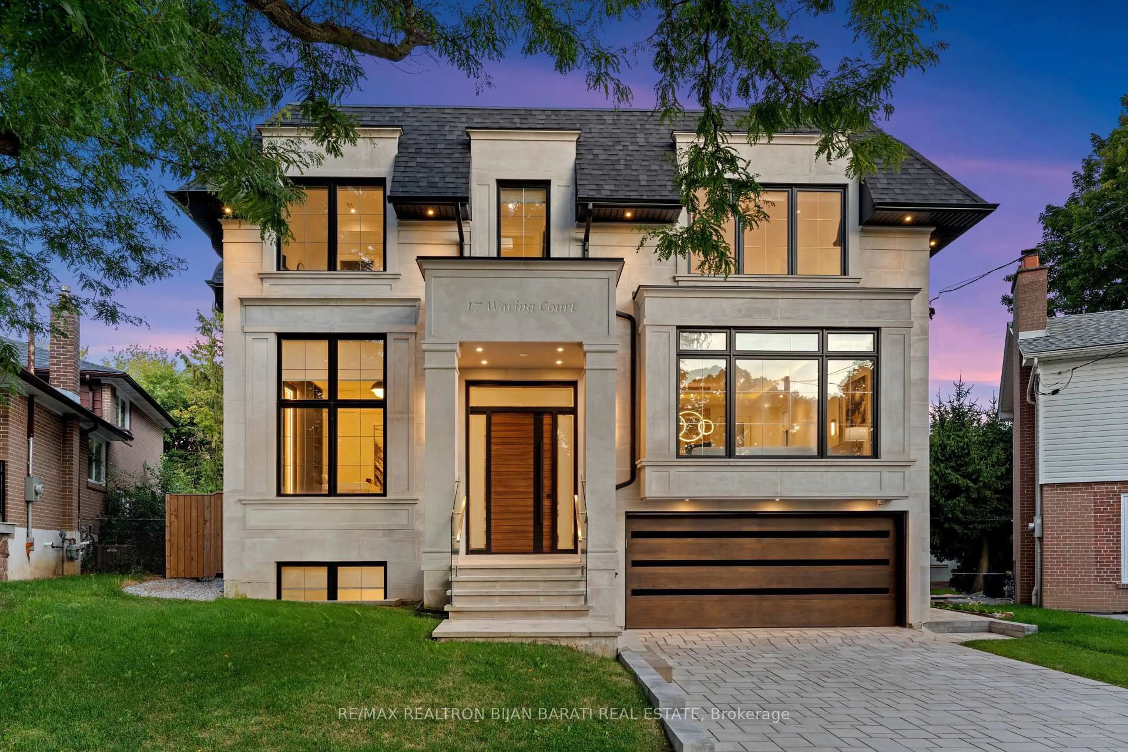 Home with brick exterior material, street for 17 Waring Crt, Toronto Ontario M2N 4G6