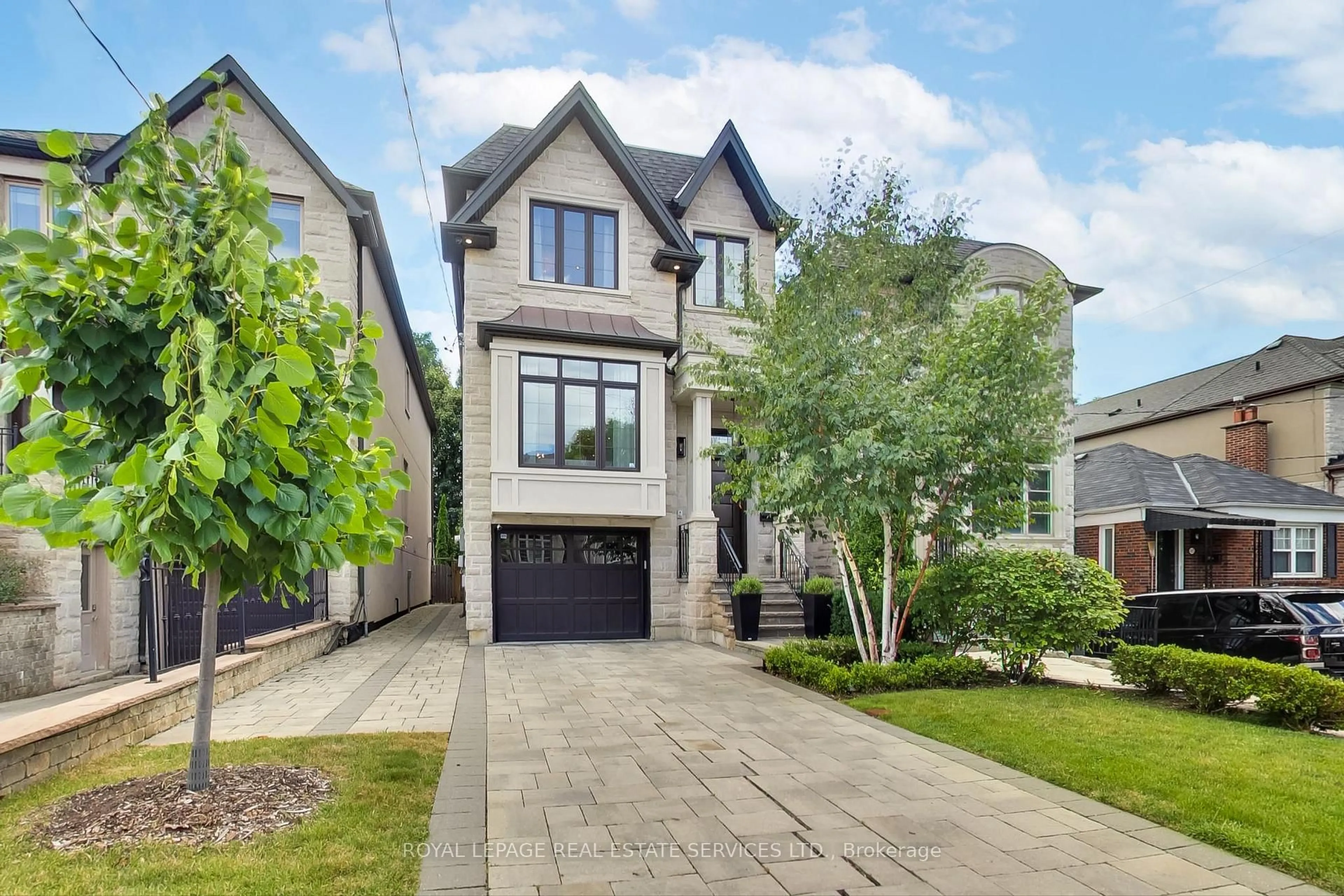 Home with brick exterior material, street for 409 Deloraine Ave, Toronto Ontario M5M 2B9