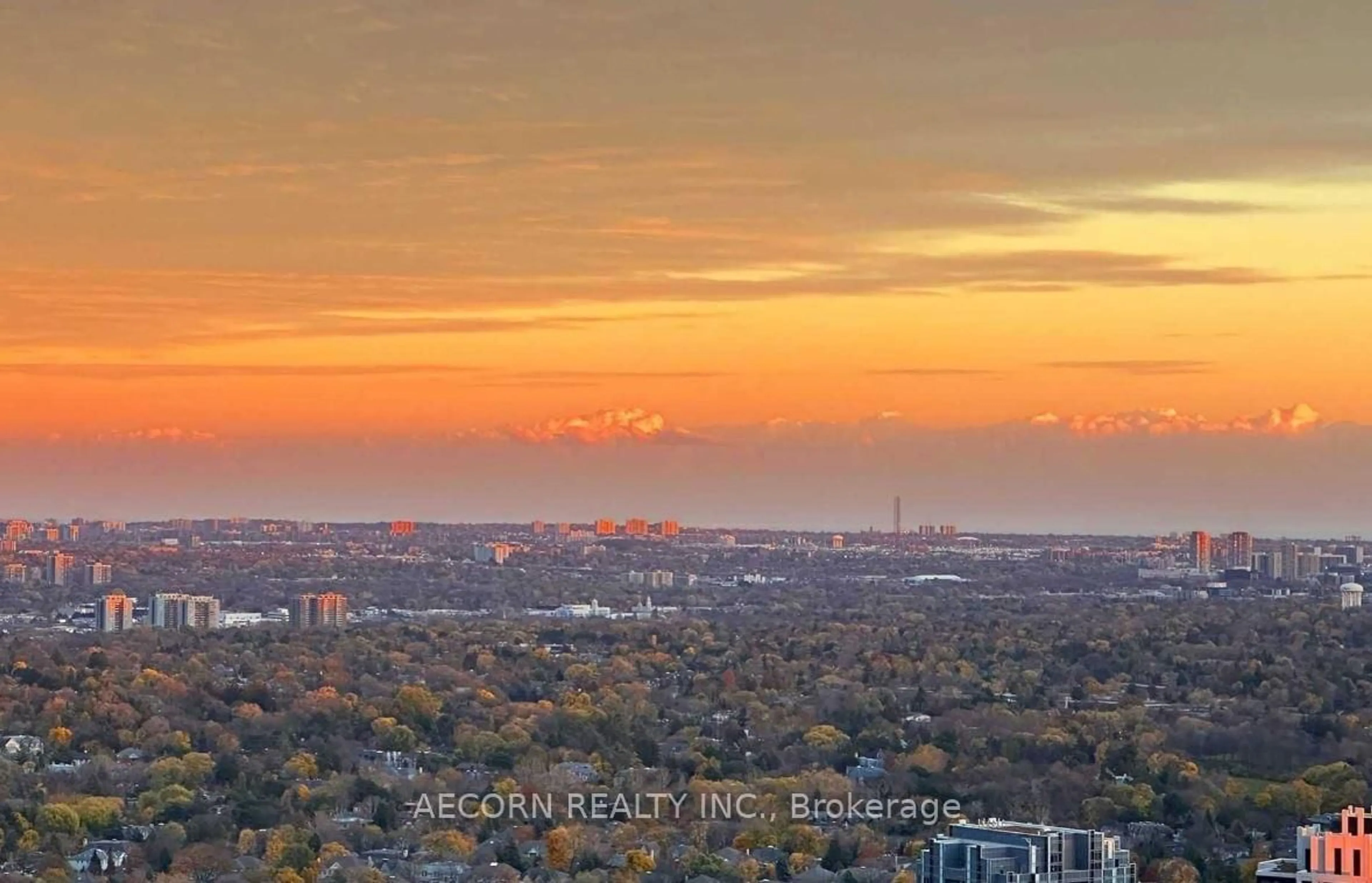 A pic from outside/outdoor area/front of a property/back of a property/a pic from drone, city buildings view from balcony for 9 Bogert Ave #4201, Toronto Ontario M2N 0H3