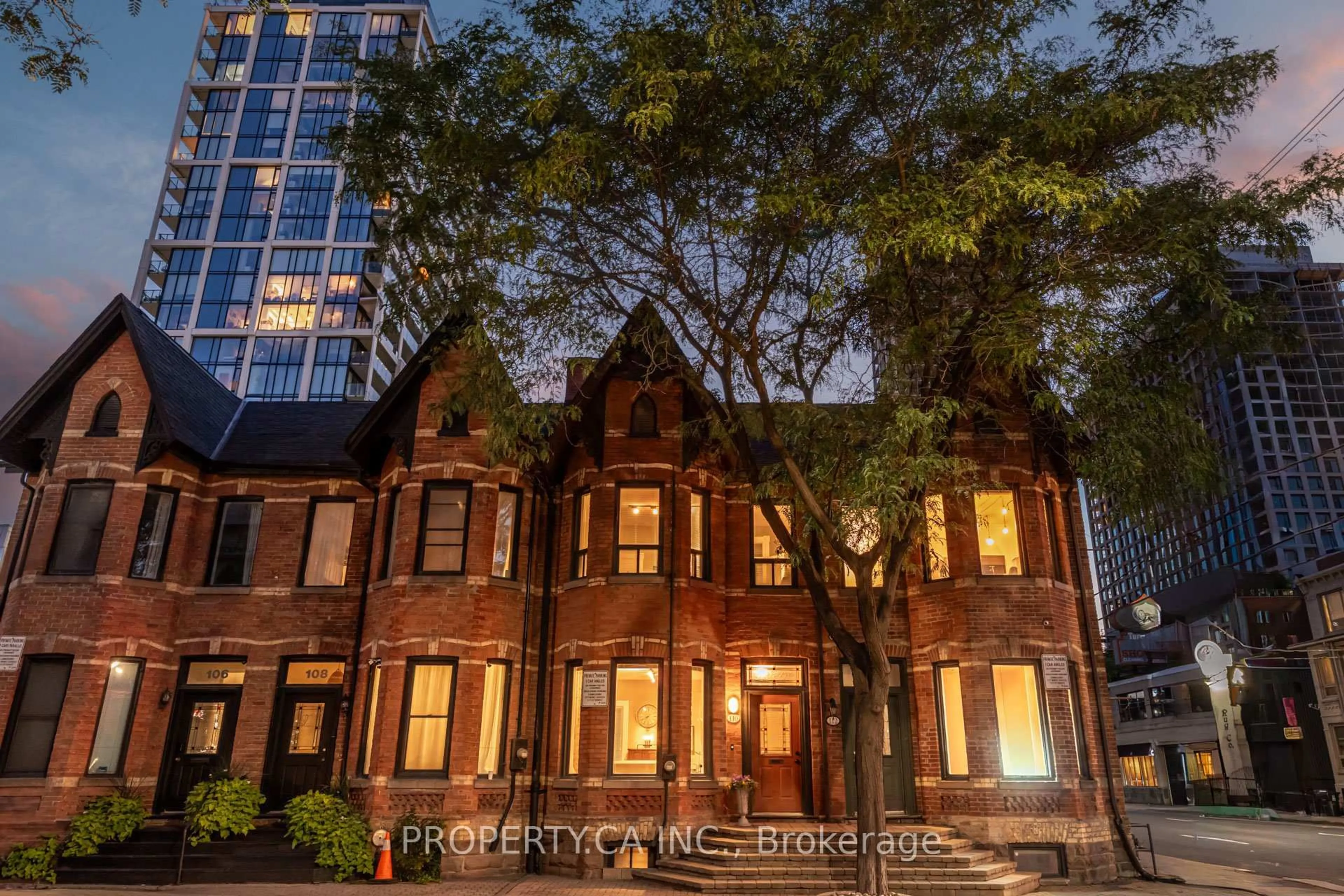 Home with brick exterior material, street for 110 Berkeley St, Toronto Ontario M5A 2W7