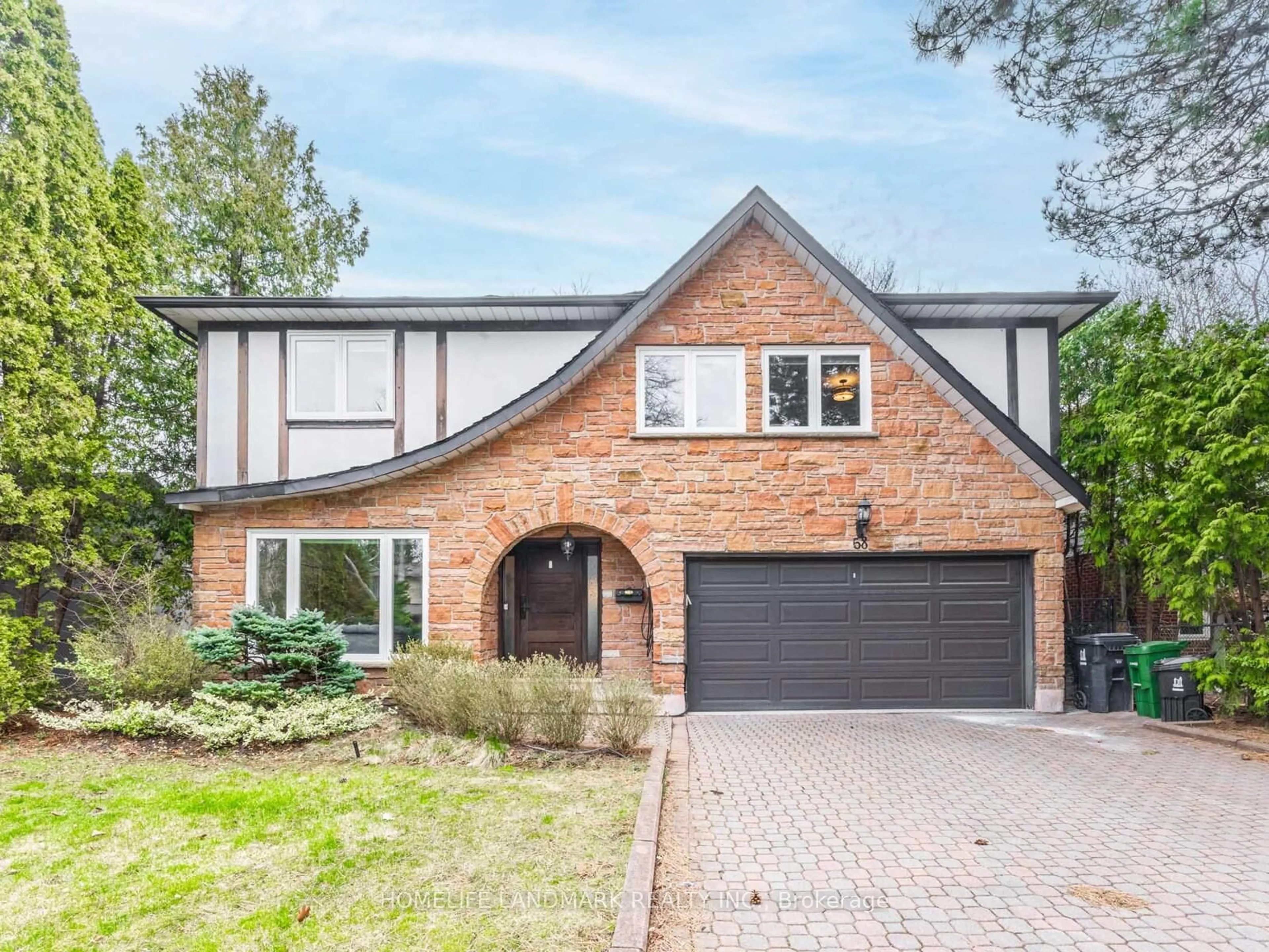 Home with brick exterior material, street for 58 Ames Circ, Toronto Ontario M3B 3C1