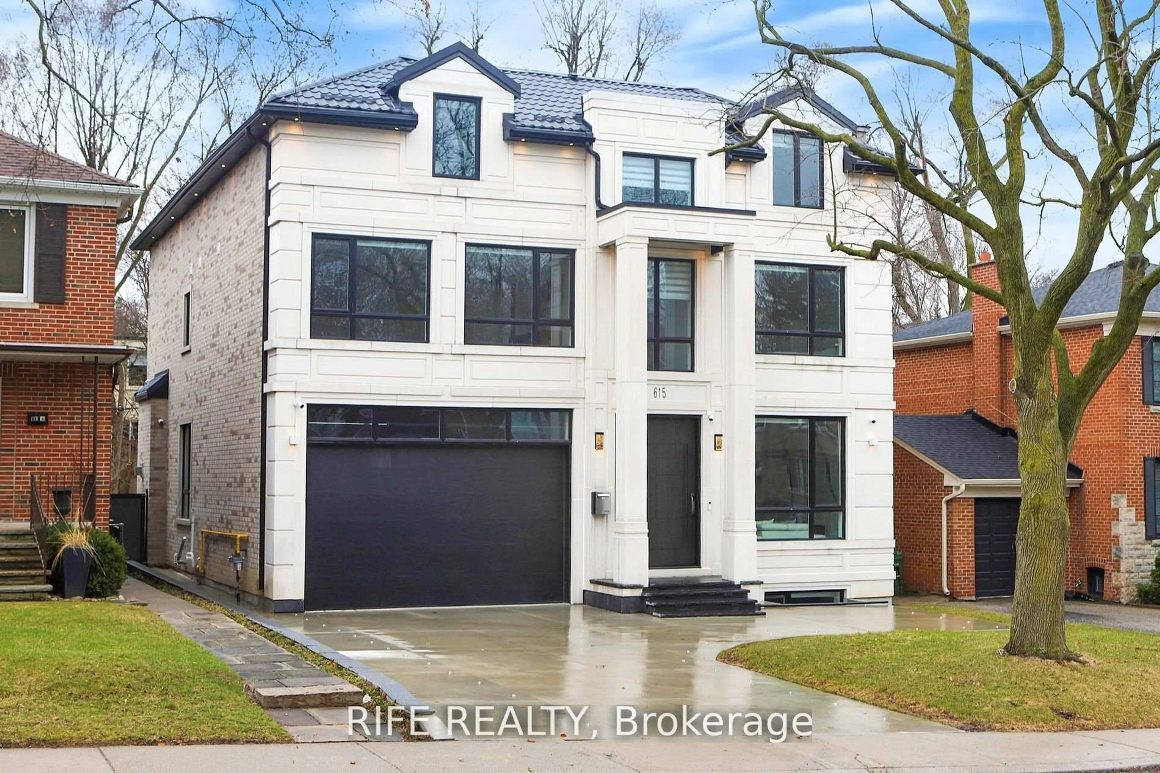 Home with brick exterior material, street for 615 Briar Hill Ave, Toronto Ontario M5N 1N4