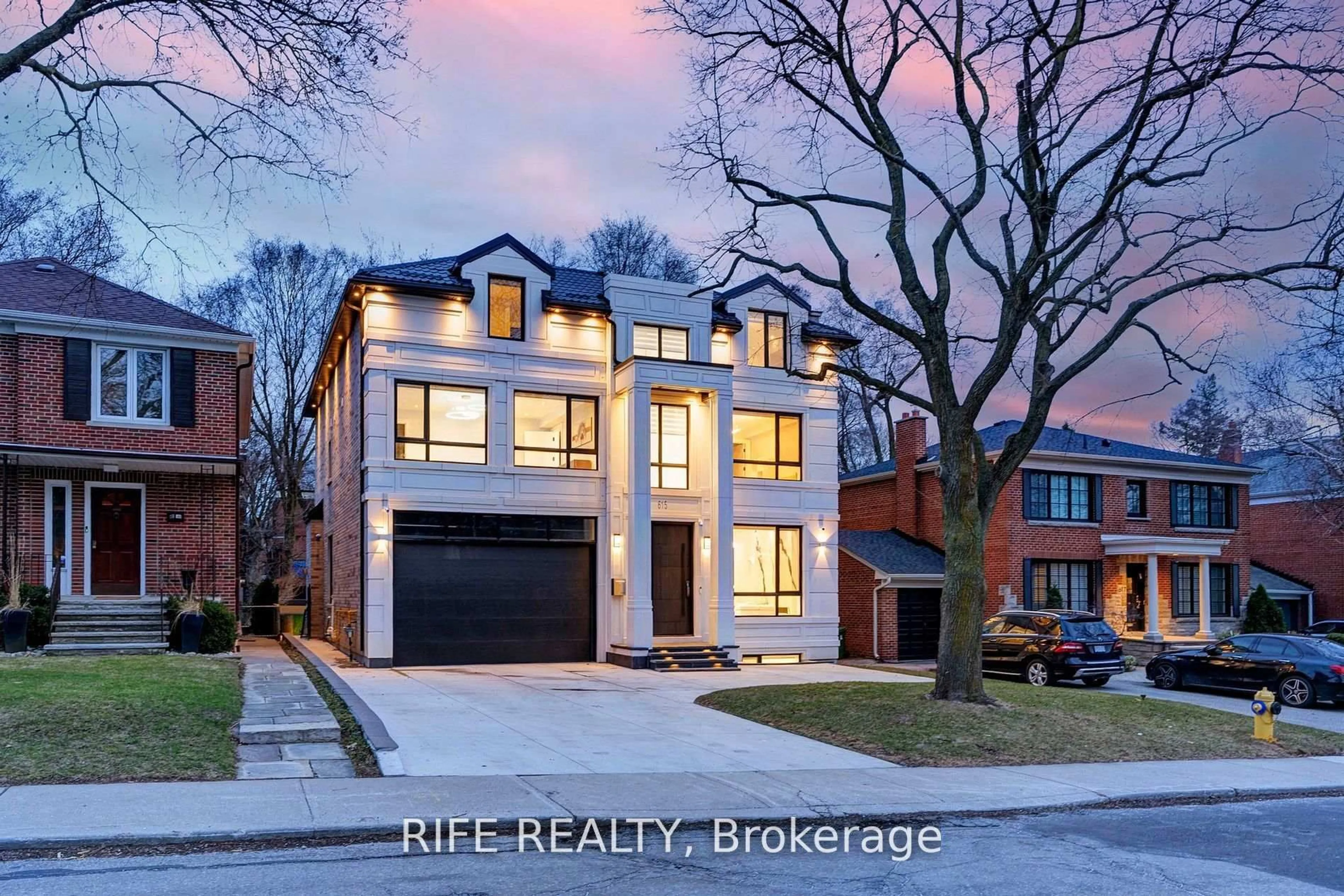 Home with brick exterior material, street for 615 Briar Hill Ave, Toronto Ontario M5N 1N4