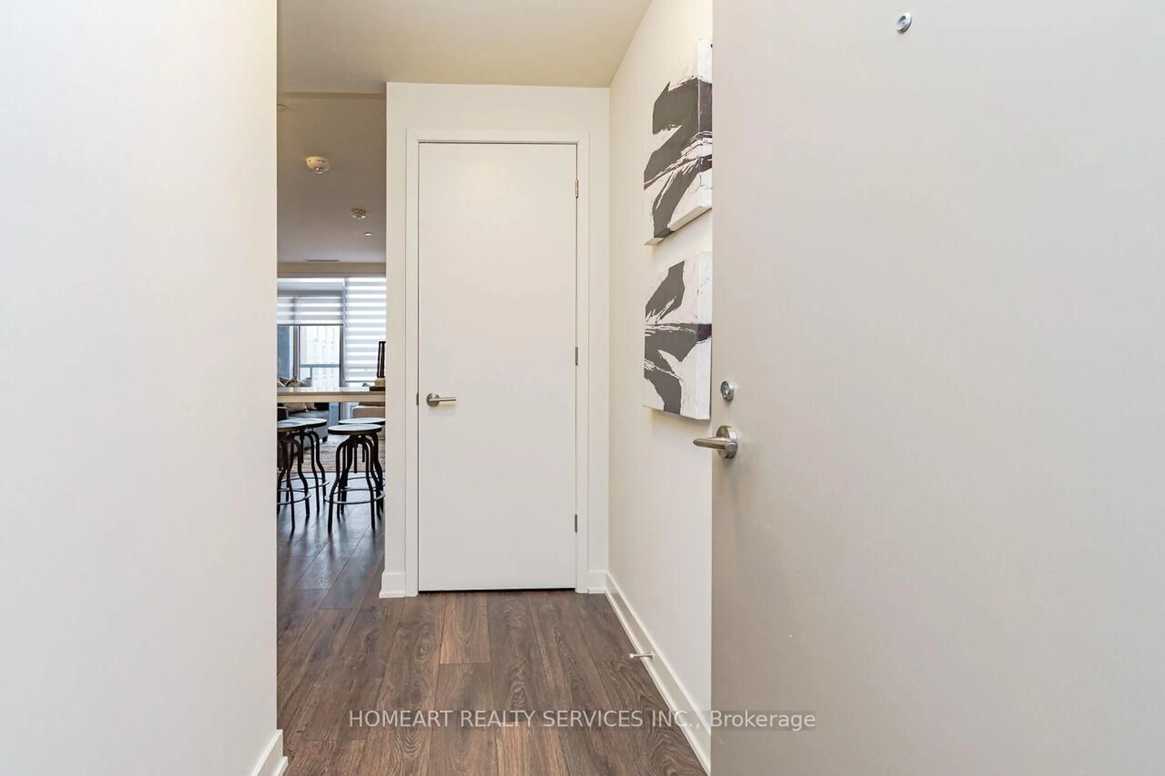 Indoor entryway for 2 Sonic Way #203, Toronto Ontario M3C 0P2