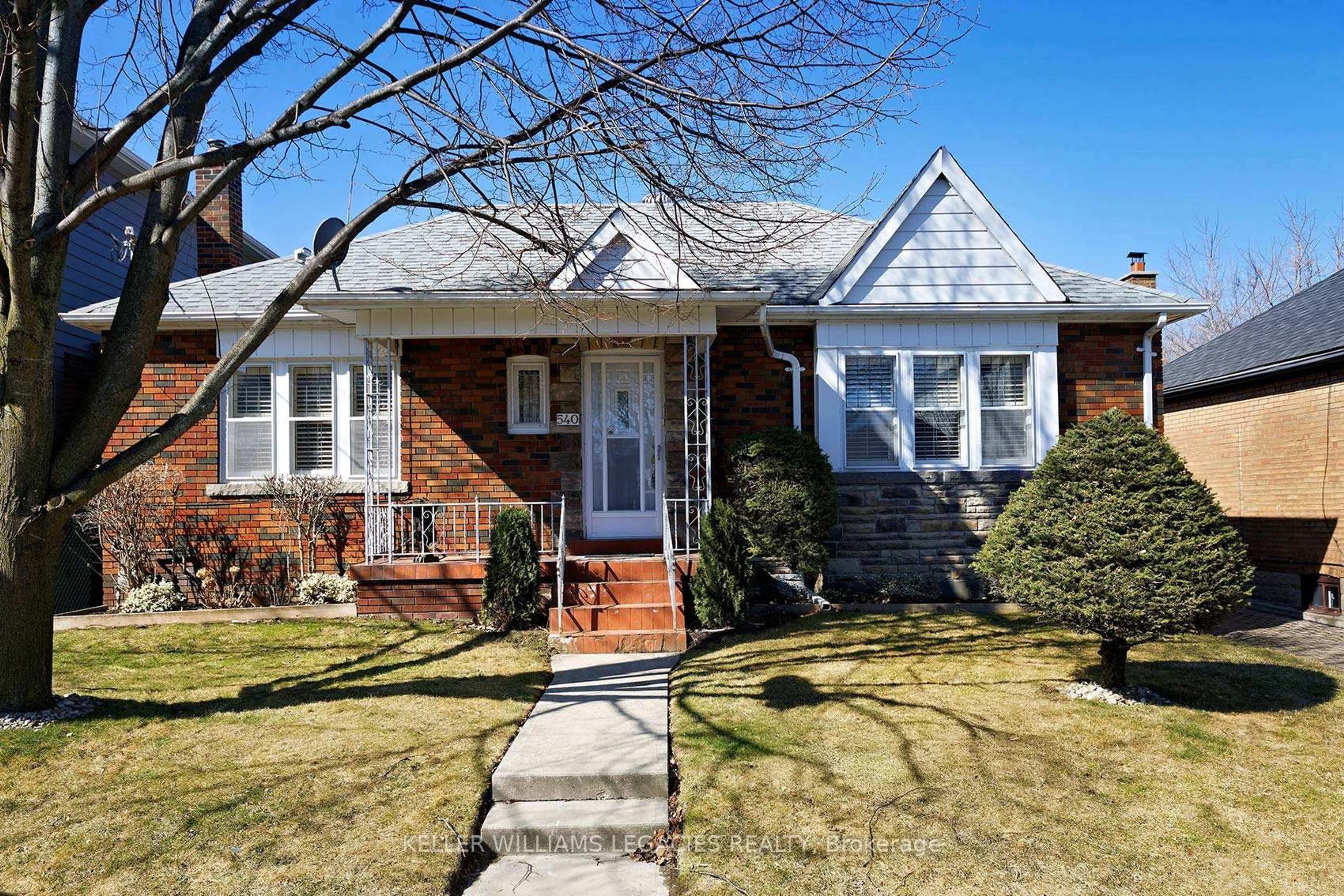 Home with brick exterior material, street for 540 Atlas Ave, Toronto Ontario M6C 3R3