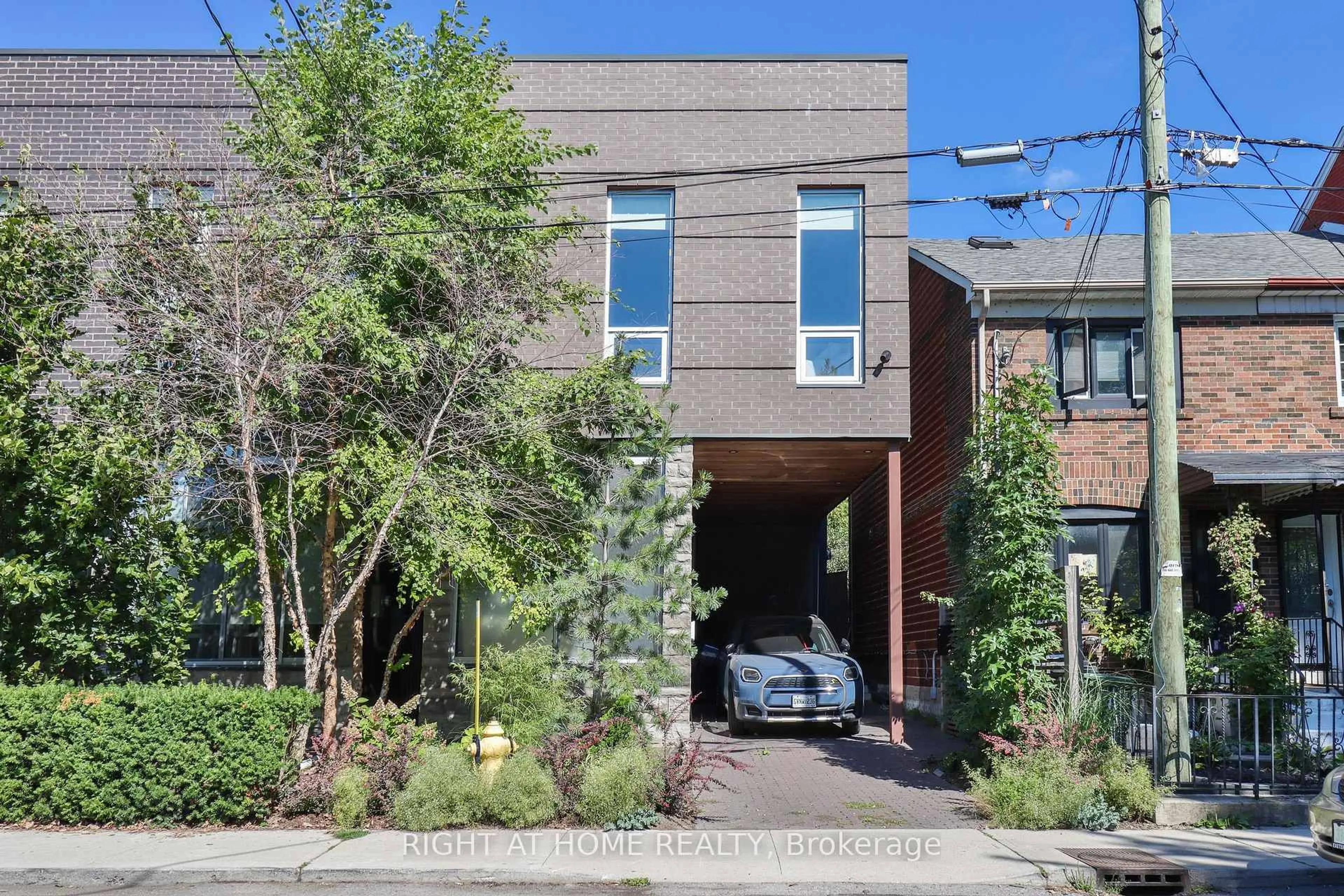 Home with brick exterior material, street for 18 Mitchell Ave, Toronto Ontario M6J 1B9