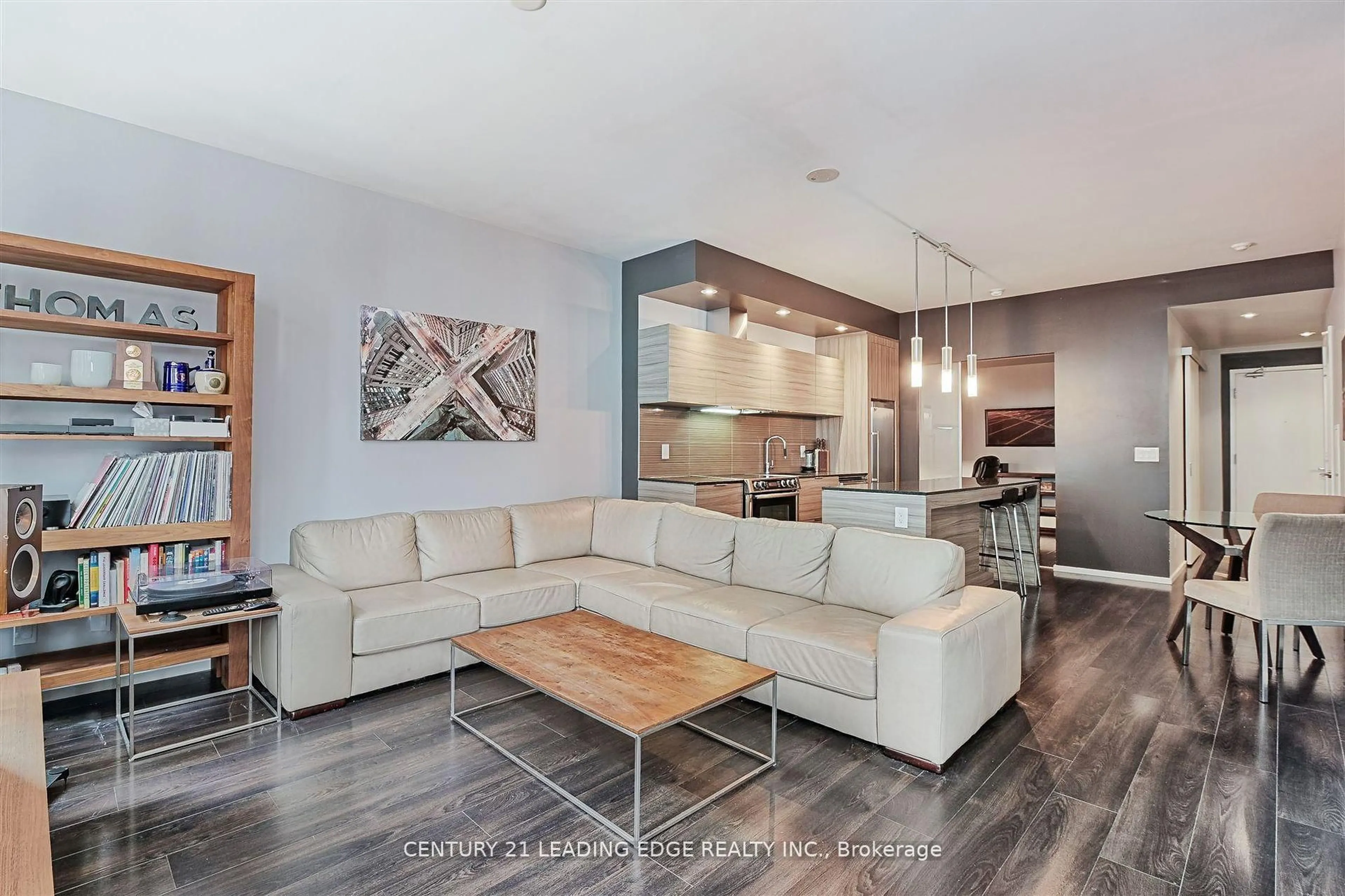 Living room with furniture, unknown for 8 Charlotte St #405, Toronto Ontario M5V 0K4