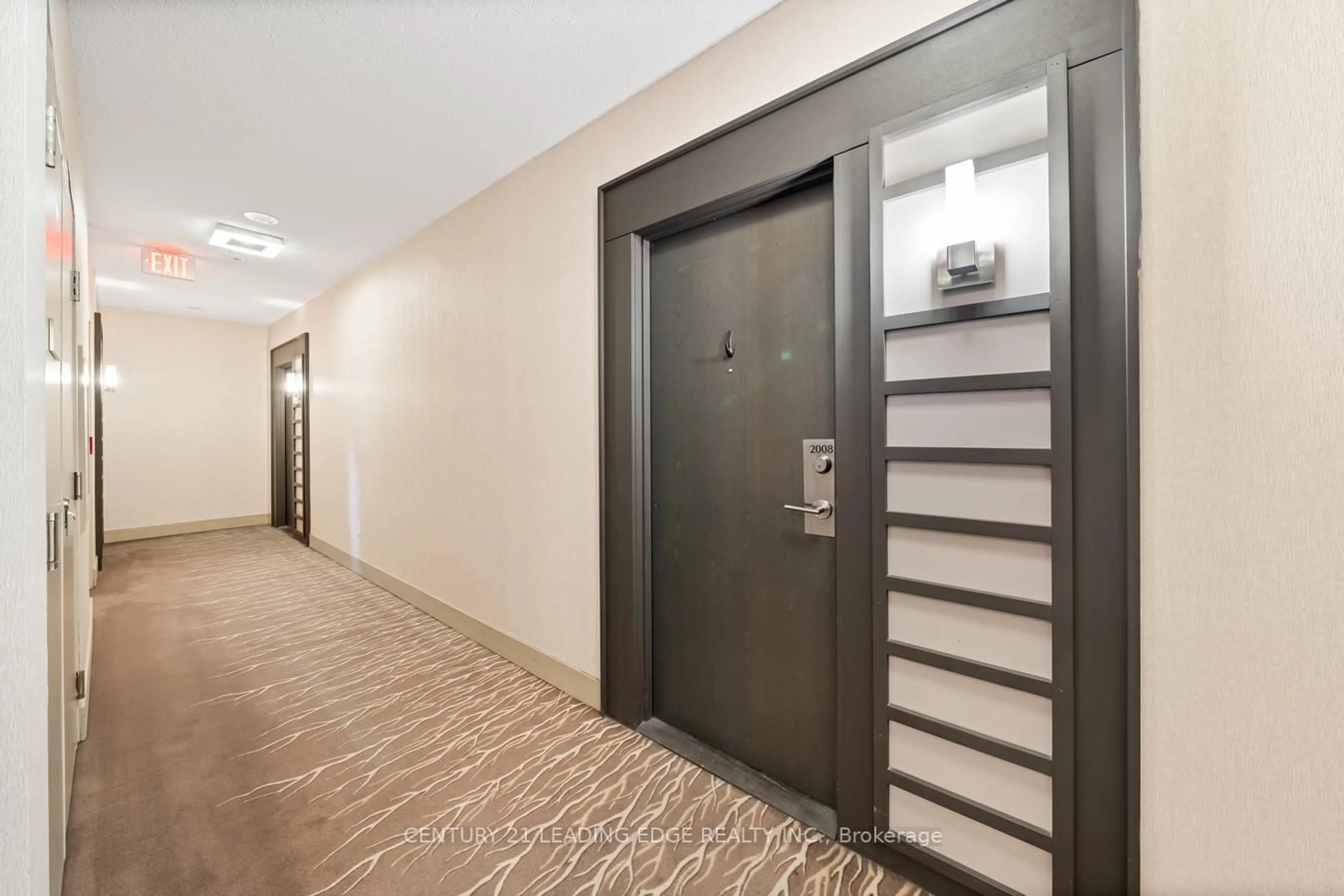 Indoor foyer for 181 Wynford Dr #2008, Toronto Ontario M3C 0C6