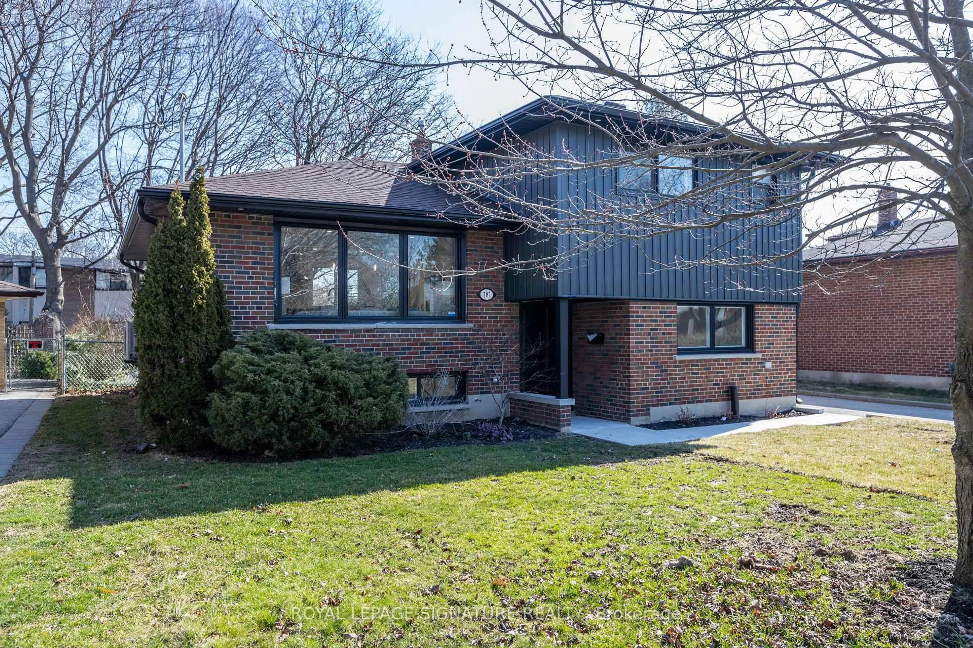 Home with brick exterior material, street for 181 Broadlands Blvd, Toronto Ontario M3A 1K4