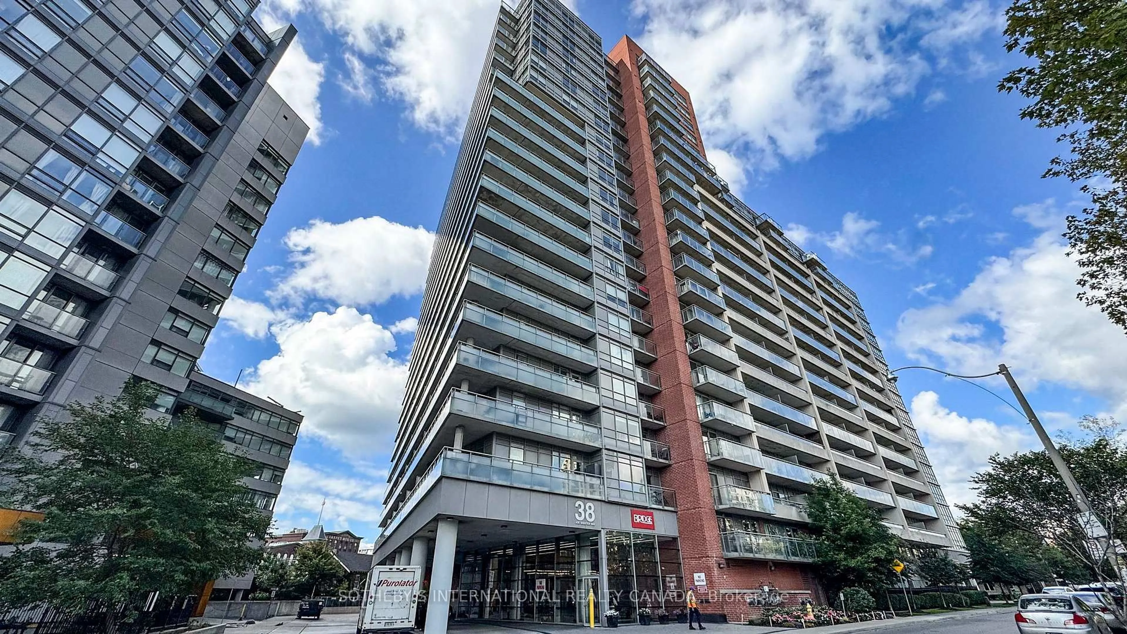 Patio, unknown for 38 Joe Shuster Way #1123, Toronto Ontario M6K 0A5