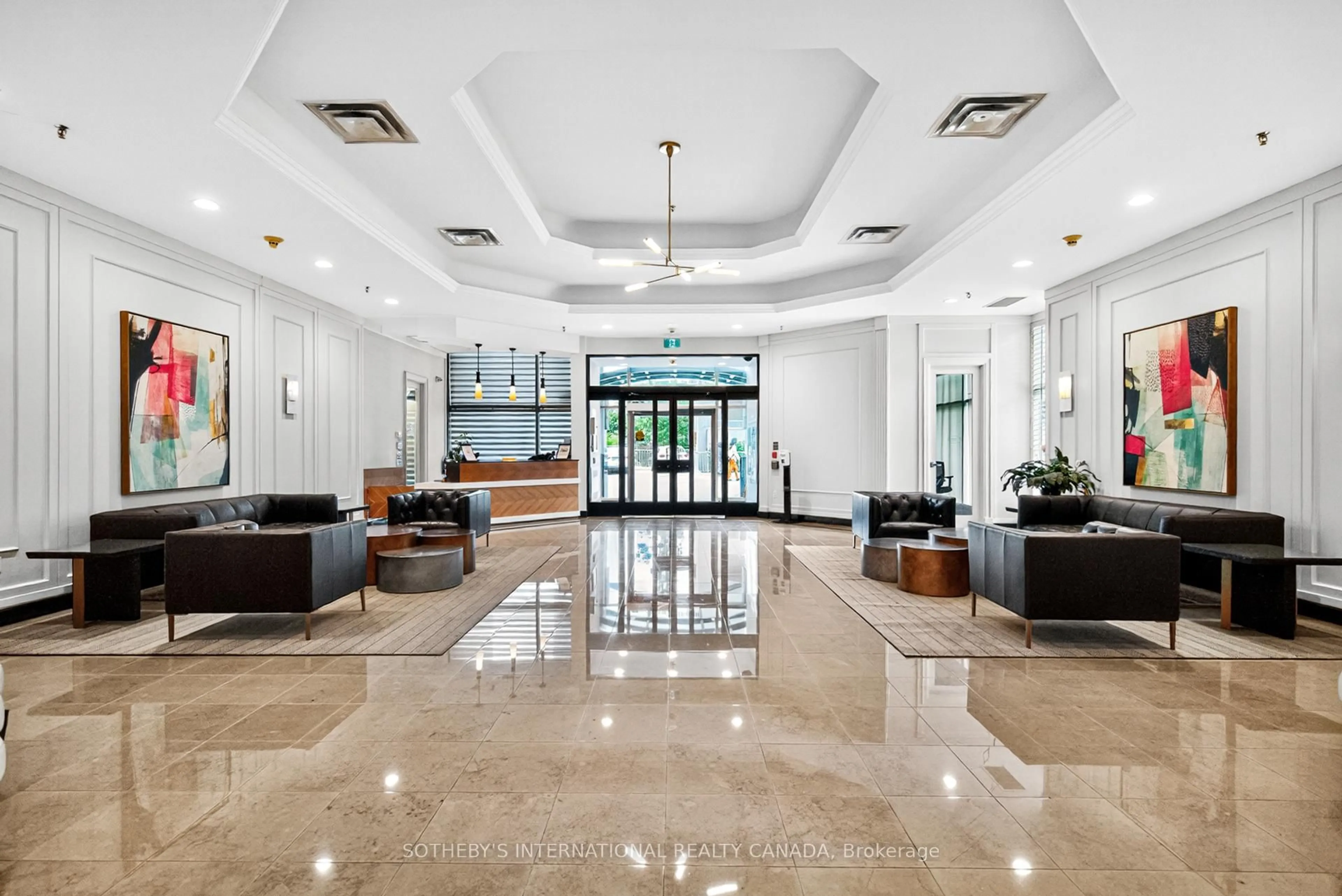 Lobby for 8 Hillcrest Ave #PH101, Toronto Ontario M2N 6Y6