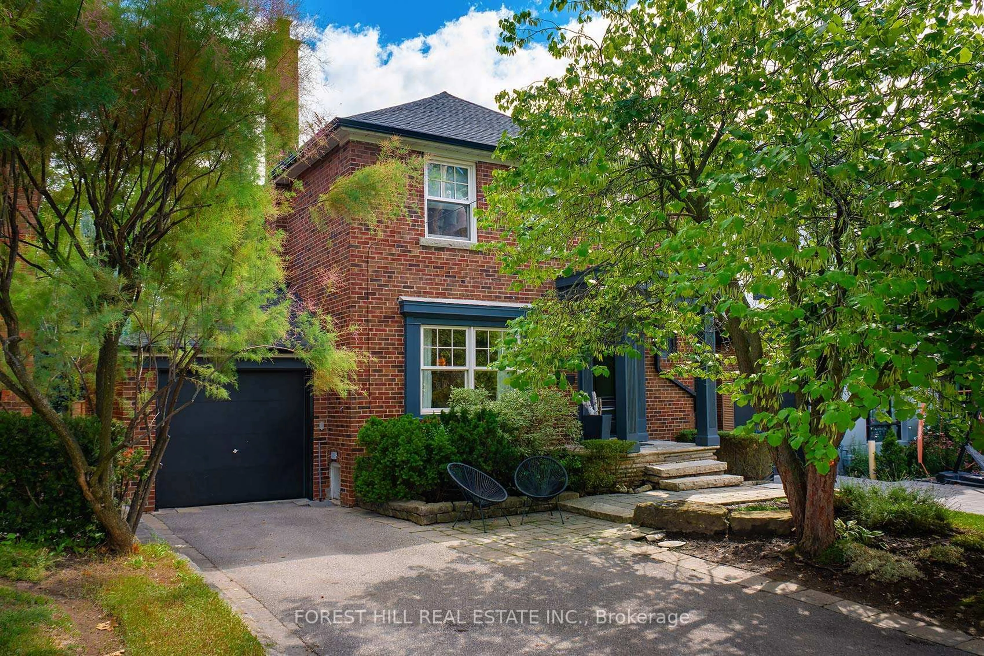 Home with brick exterior material, street for 9 PEVERIL Hill, Toronto Ontario M6C 3A7