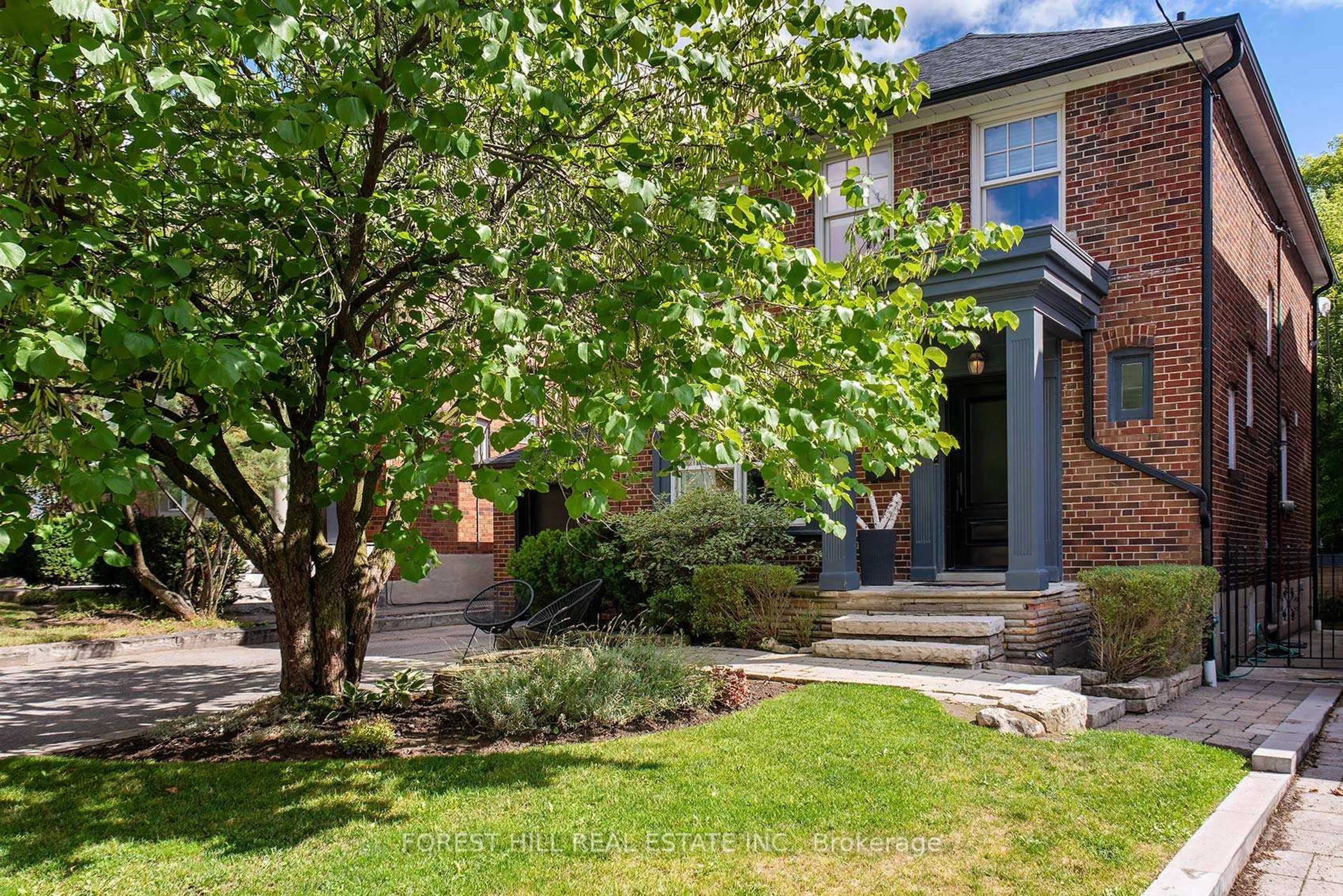 Home with brick exterior material, street for 9 PEVERIL Hill, Toronto Ontario M6C 3A7