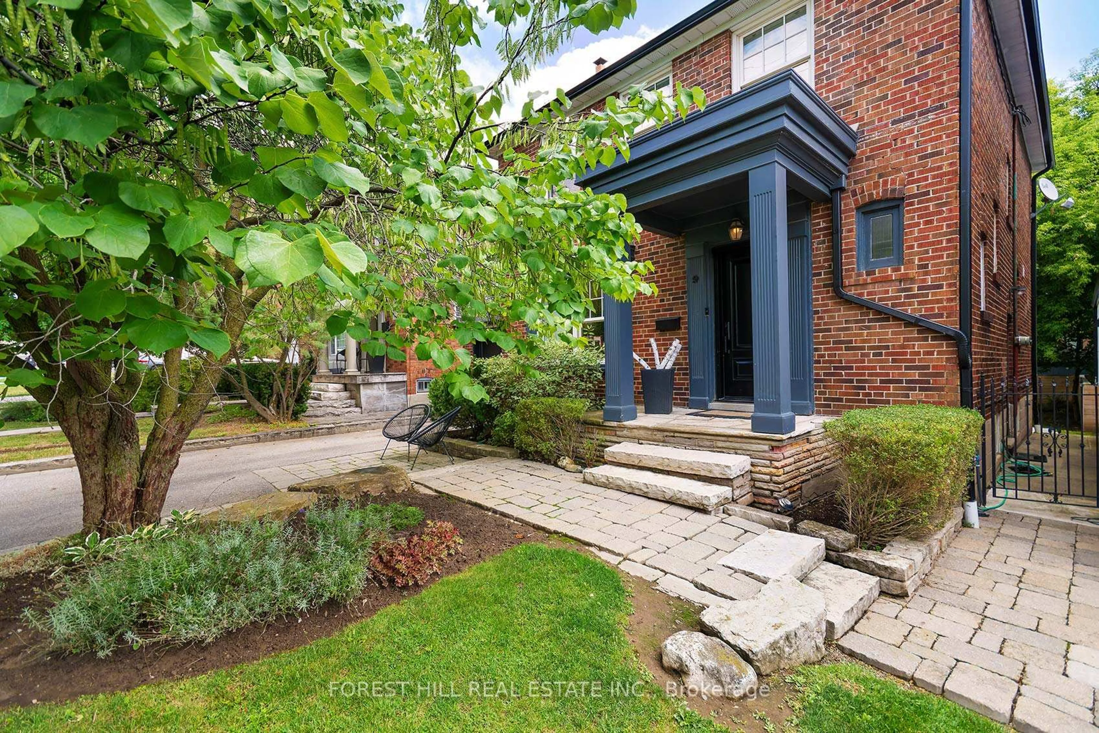 Home with brick exterior material, street for 9 PEVERIL Hill, Toronto Ontario M6C 3A7
