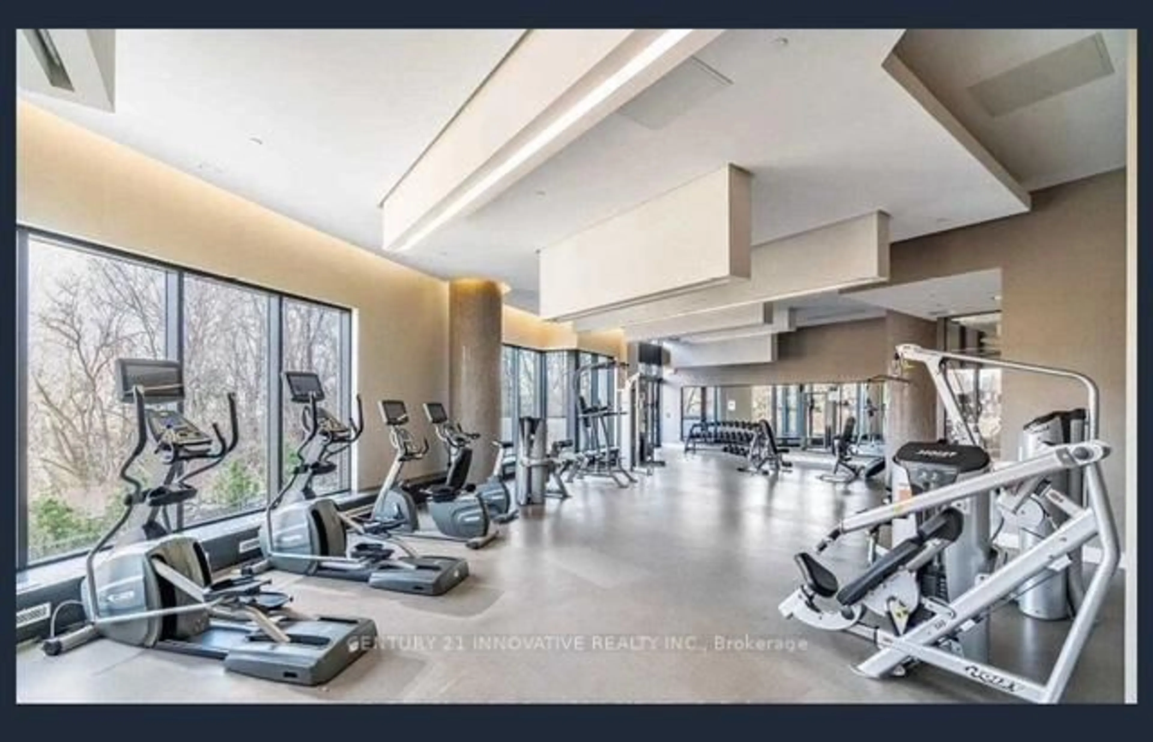 Gym or fitness room for 160 Vanderhoof Ave #811, Toronto Ontario M4G 0B7