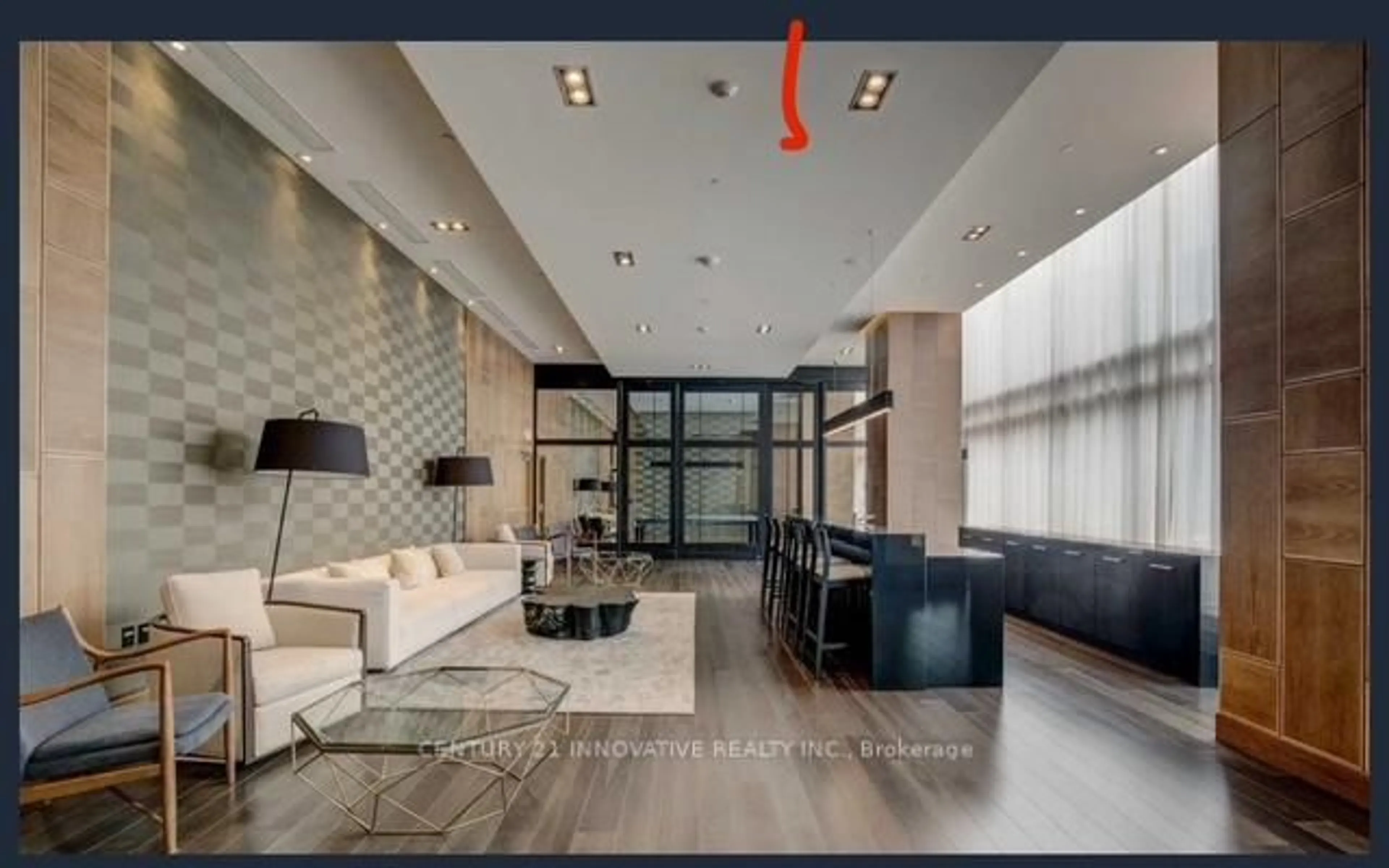 Lobby for 160 Vanderhoof Ave #811, Toronto Ontario M4G 0B7