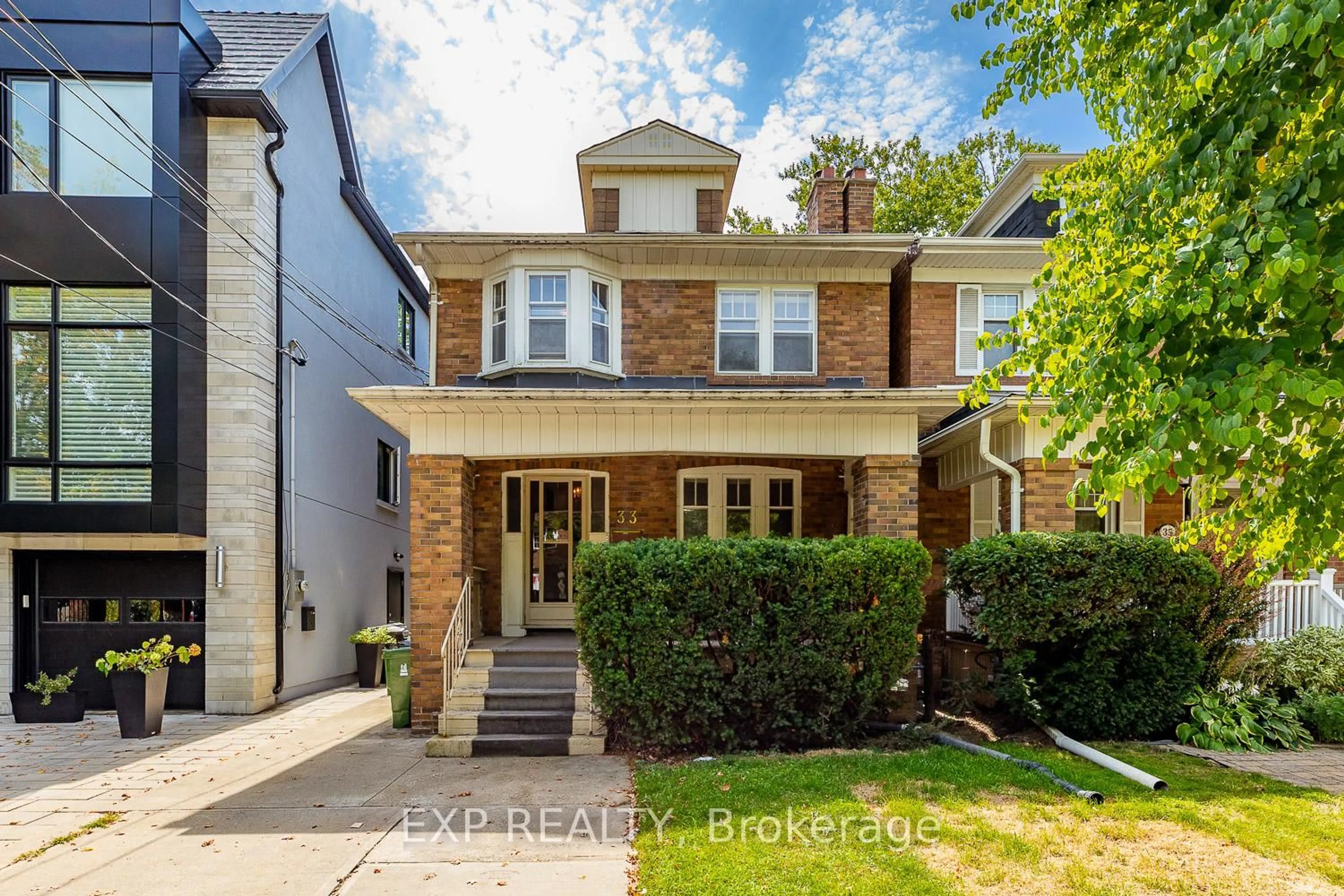 Home with brick exterior material, street for 33 Brookdale Ave, Toronto Ontario M5M 1P2