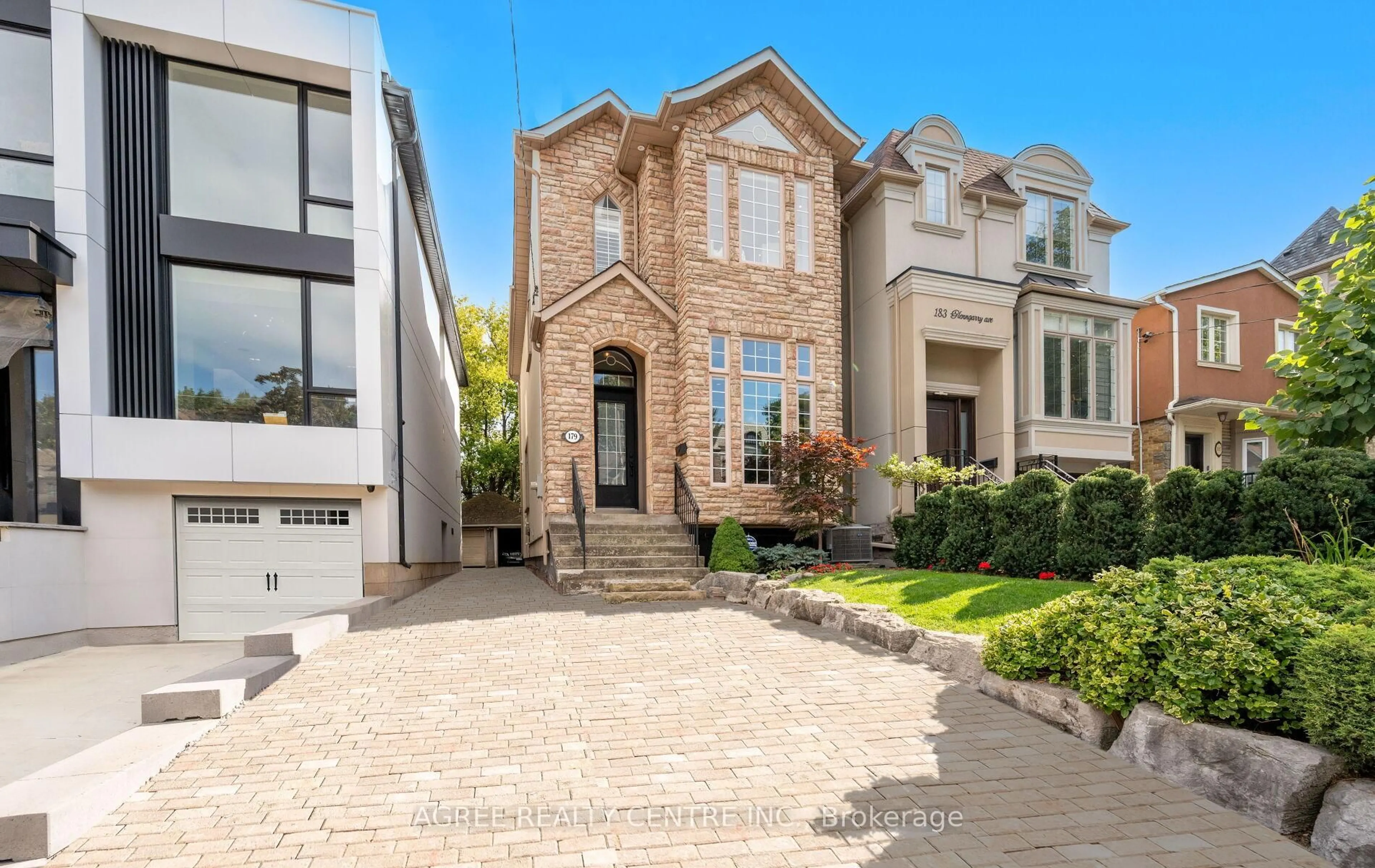 Home with brick exterior material, street for 179 Glengarry Ave, Toronto Ontario M5M 1E1