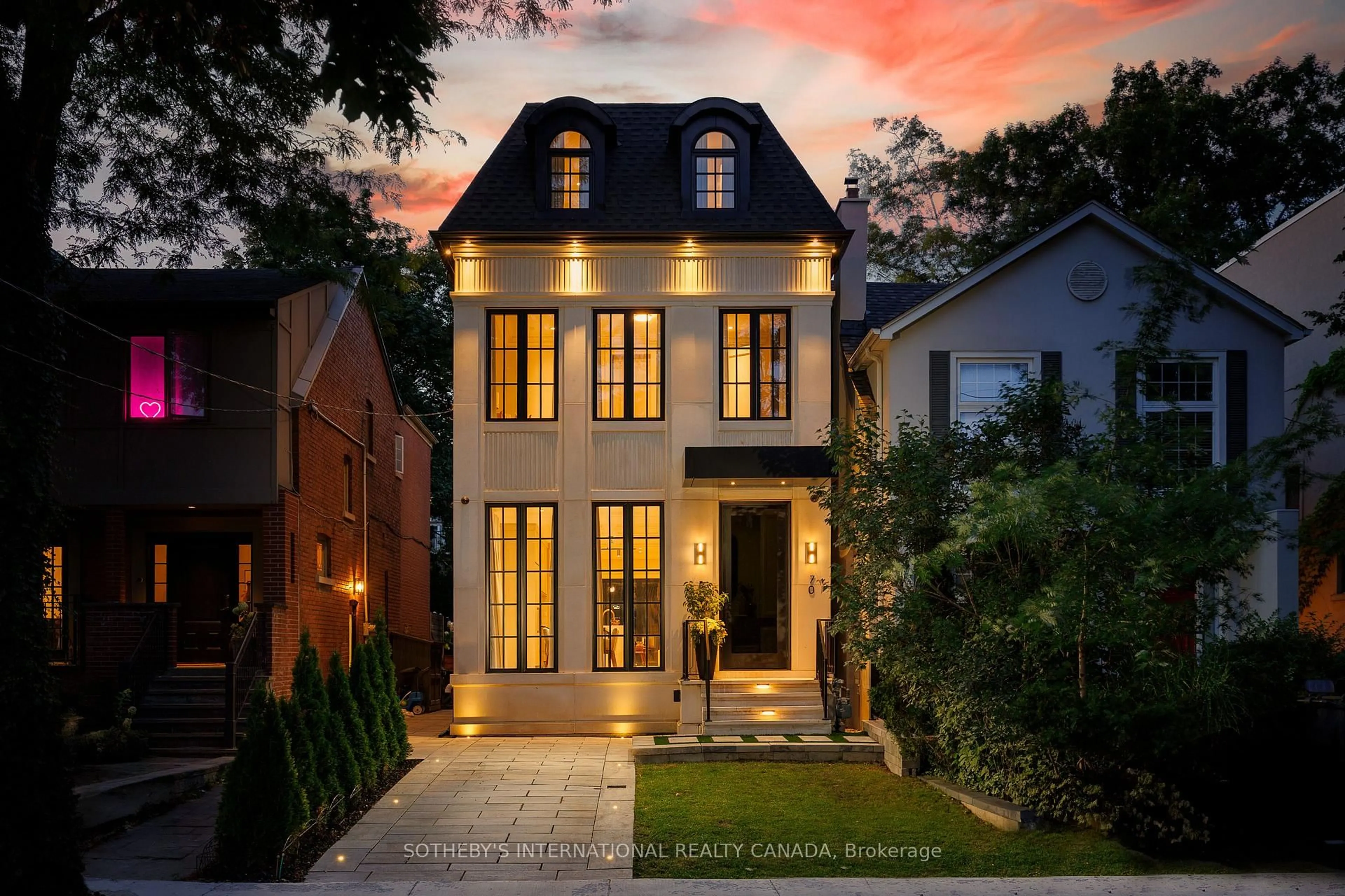 Home with brick exterior material, street for 70 Gormley Ave, Toronto Ontario M4V 1Z1
