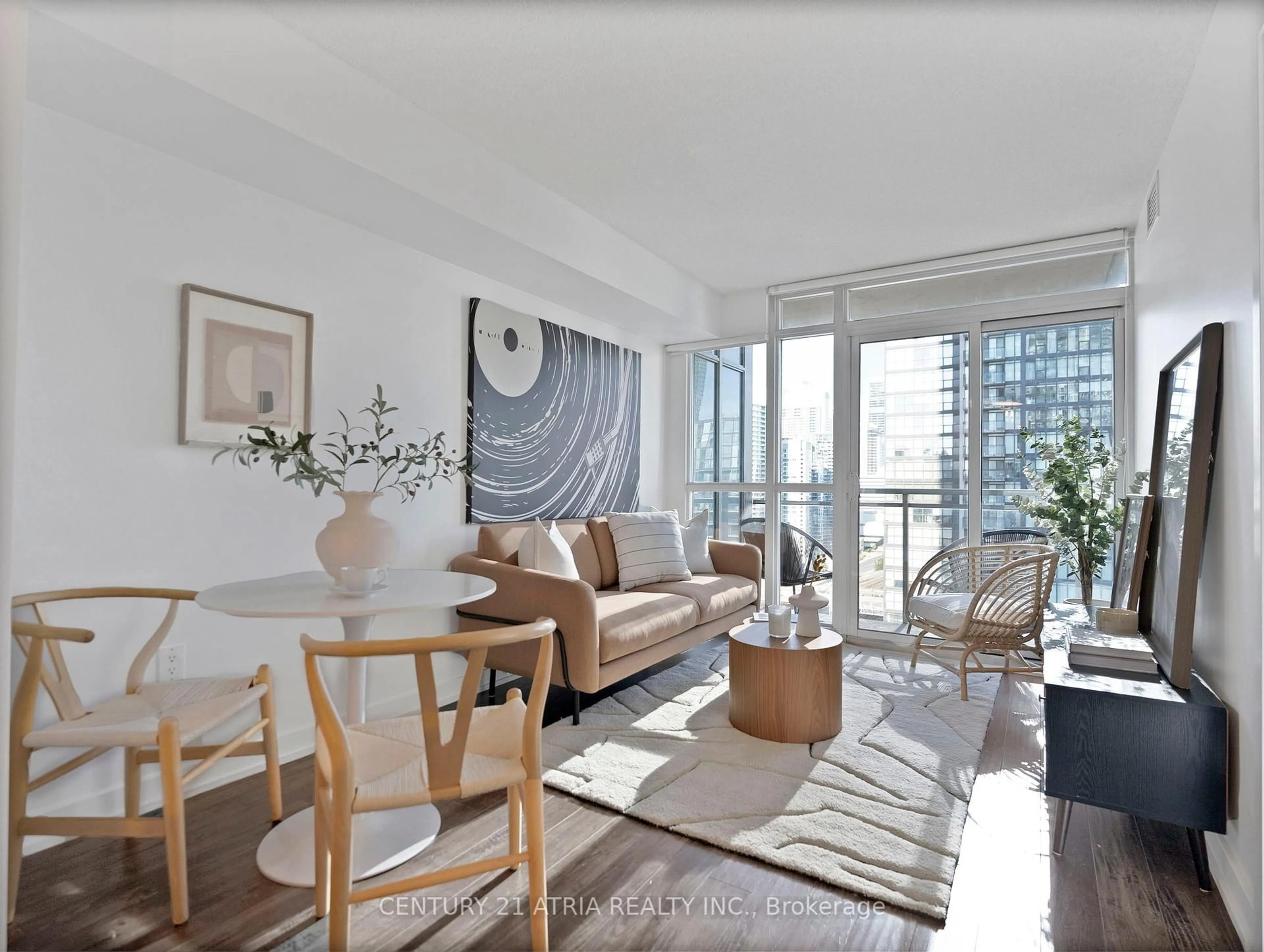 Living room with furniture, unknown for 15 Iceboat Terr #2103, Toronto Ontario M5V 4A5