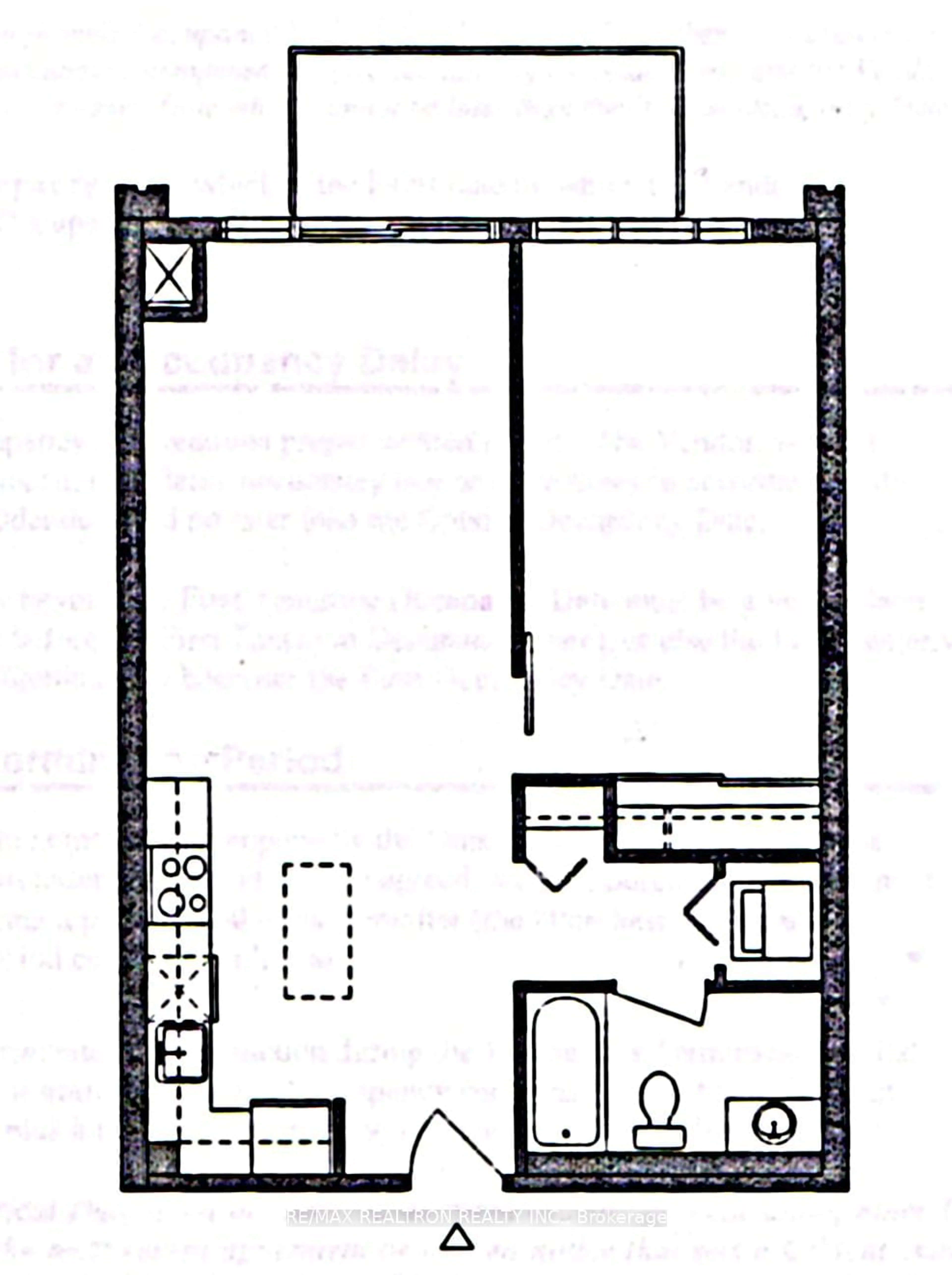 Floor plan for 150 East Liberty St #1514, Toronto Ontario M6K 3R5