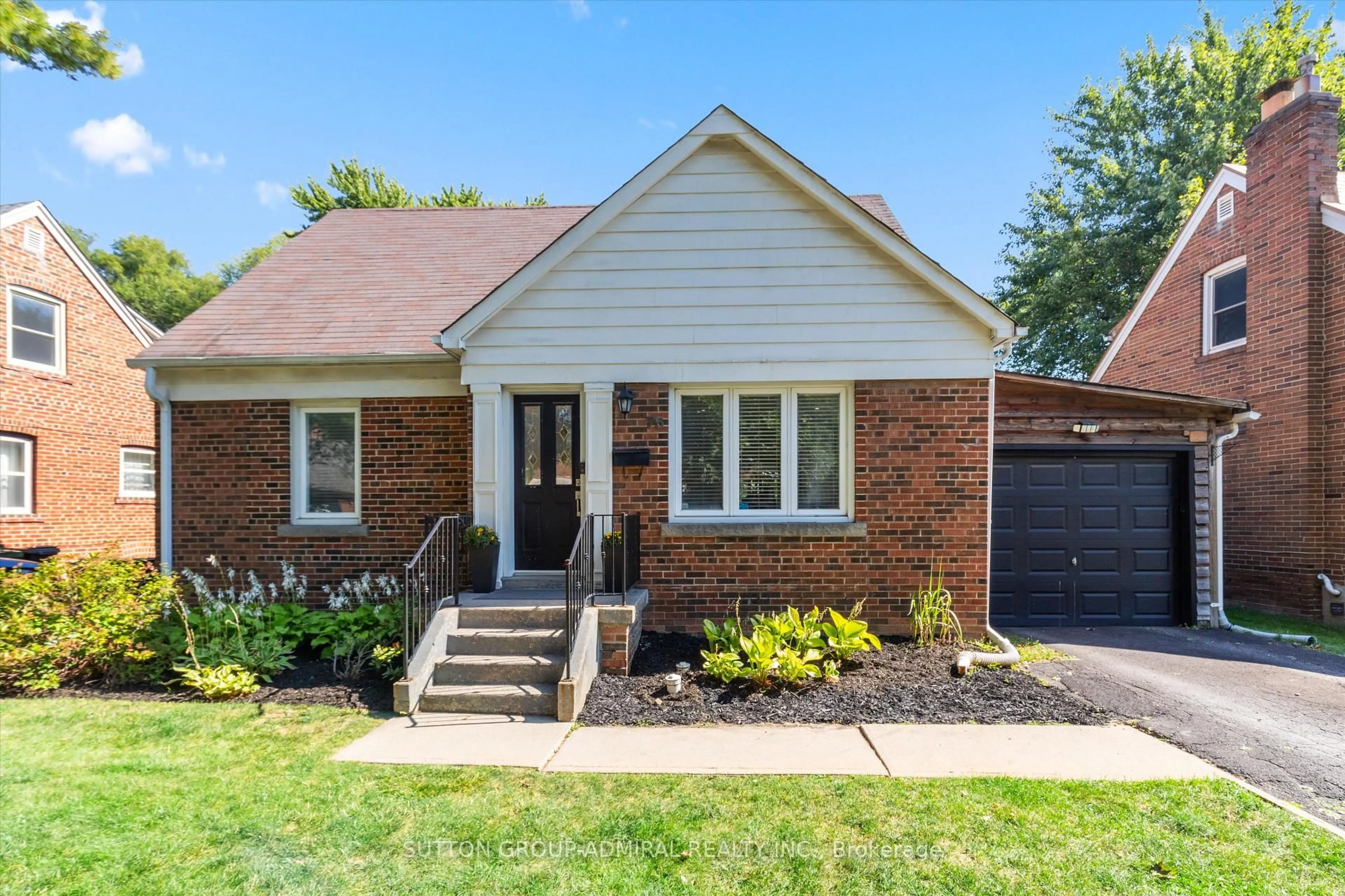 Home with brick exterior material, street for 75 Collinson Blvd, Toronto Ontario M3H 3C2