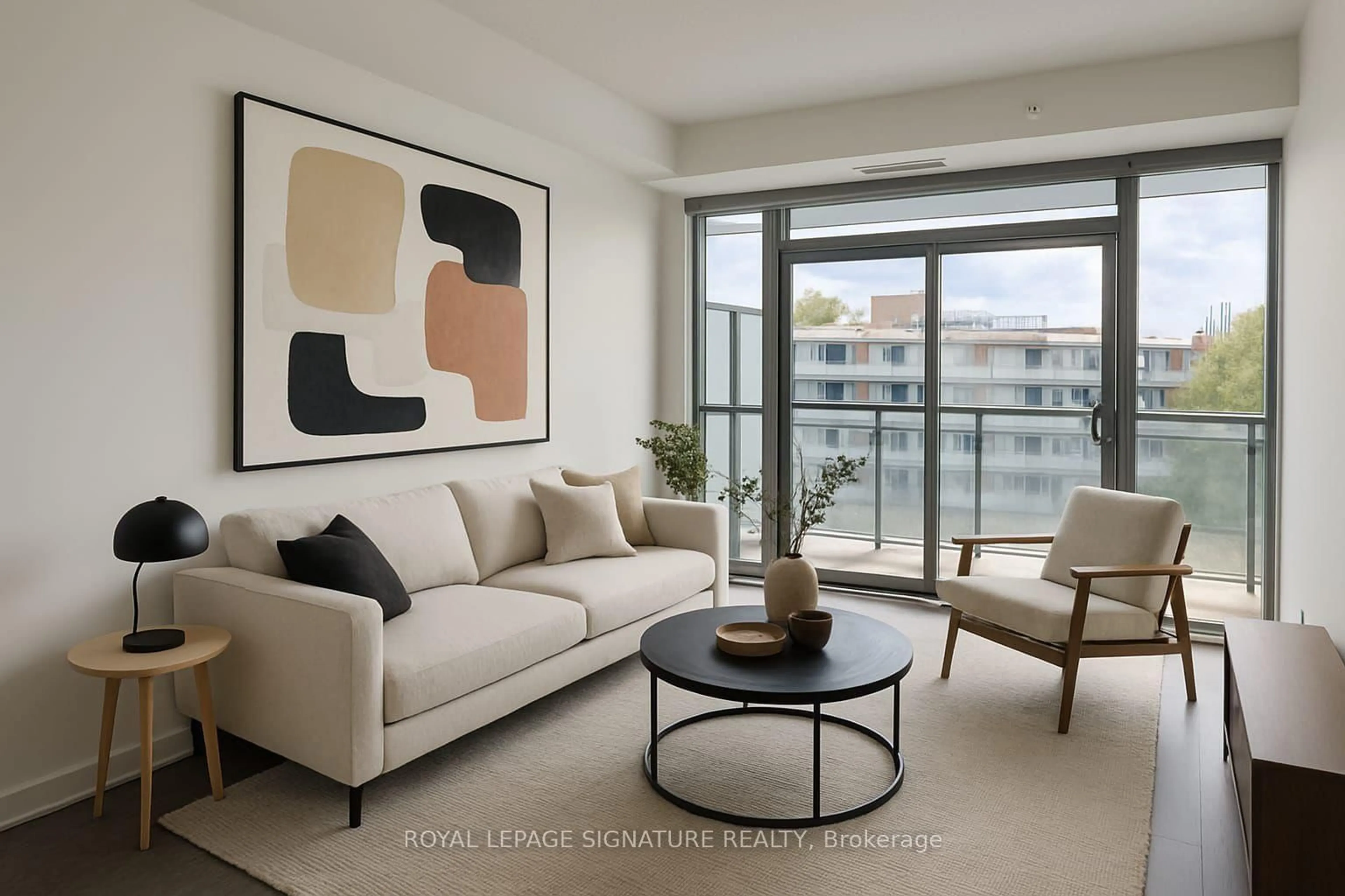 Living room with furniture, unknown for 99 The Donway #506, Toronto Ontario M3C 0N8