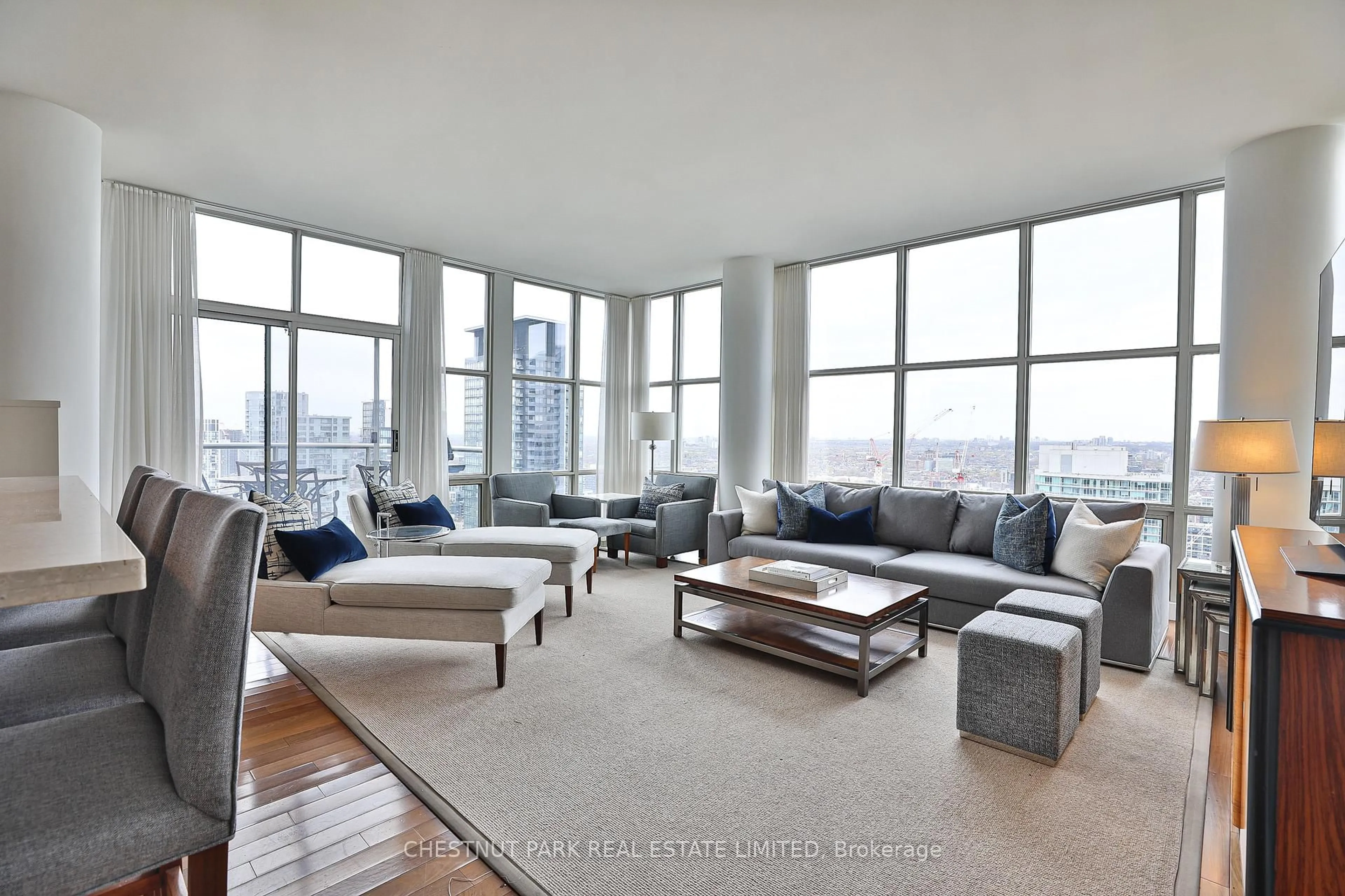 Living room with furniture, unknown for 10 Navy Wharf Crt #Ph01, Toronto Ontario M5V 3V2