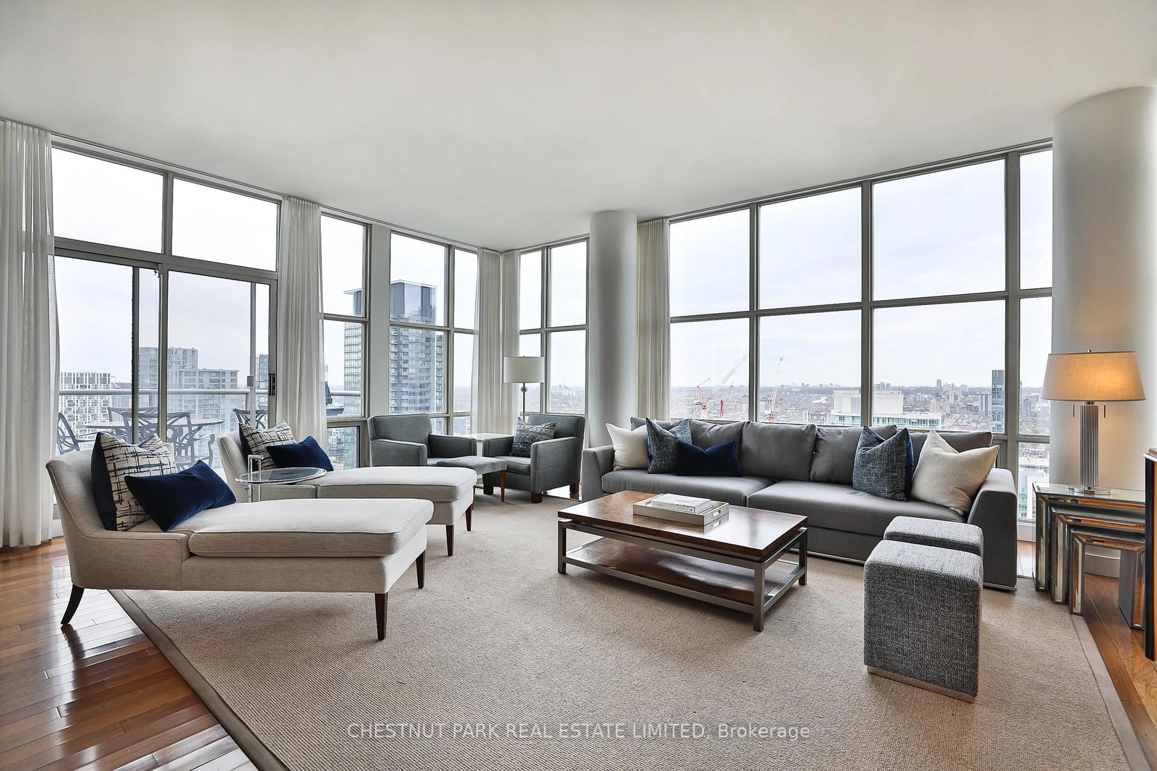 Living room with furniture, unknown for 10 Navy Wharf Crt #Ph01, Toronto Ontario M5V 3V2