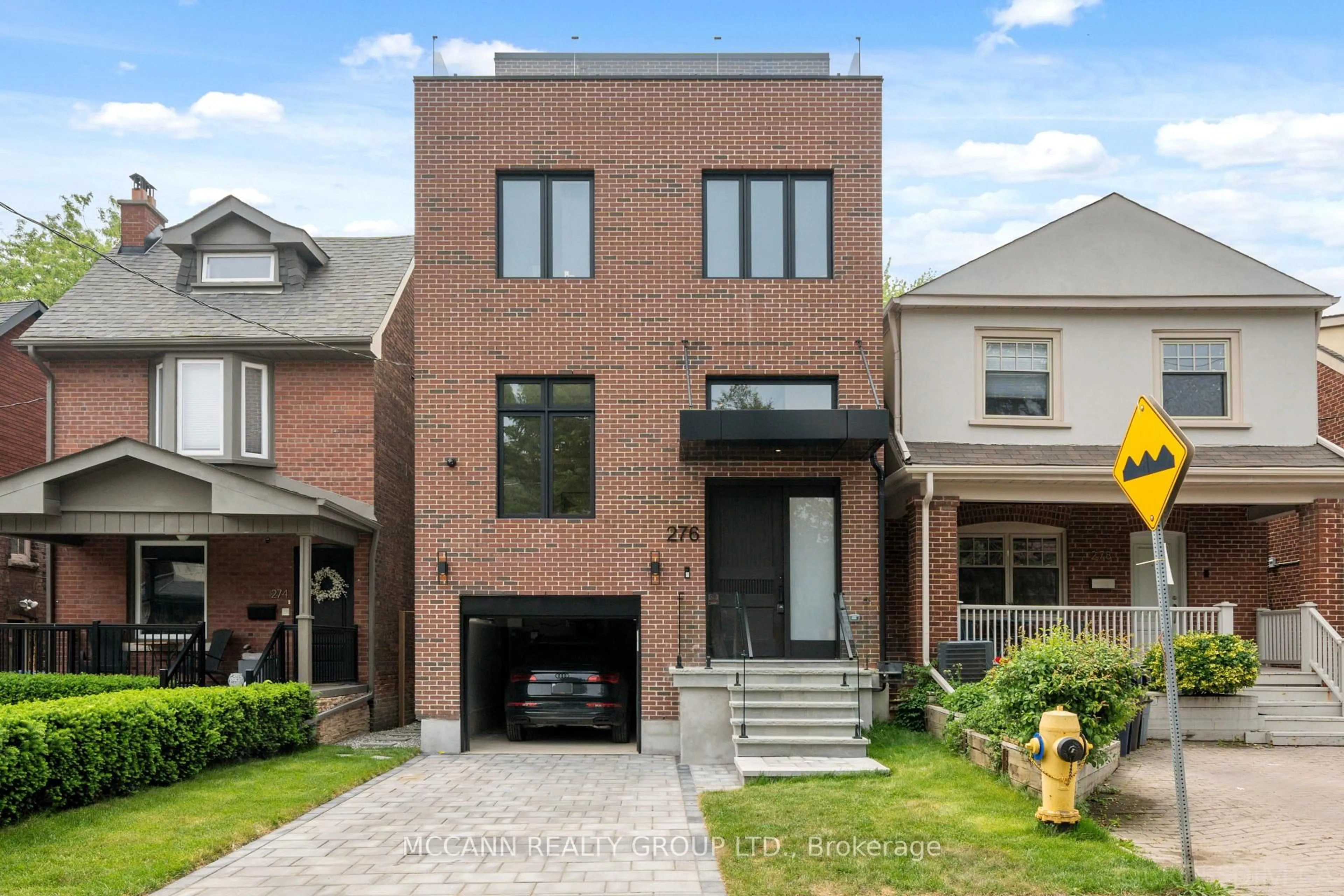 Home with brick exterior material, street for 276 Wychwood Ave, Toronto Ontario M6C 2T7