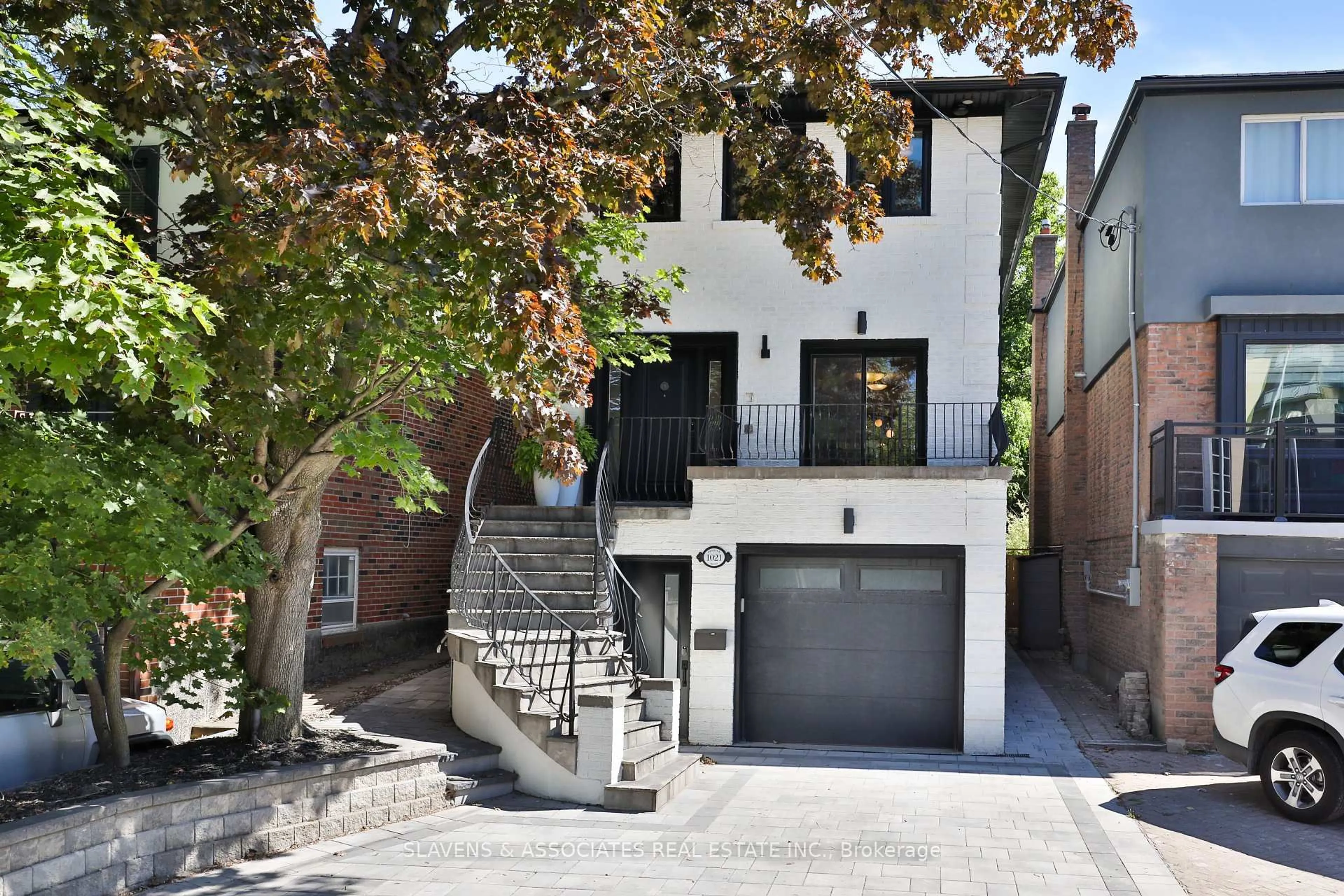 Home with brick exterior material, street for 1021 Spadina Rd, Toronto Ontario M5N 2M7