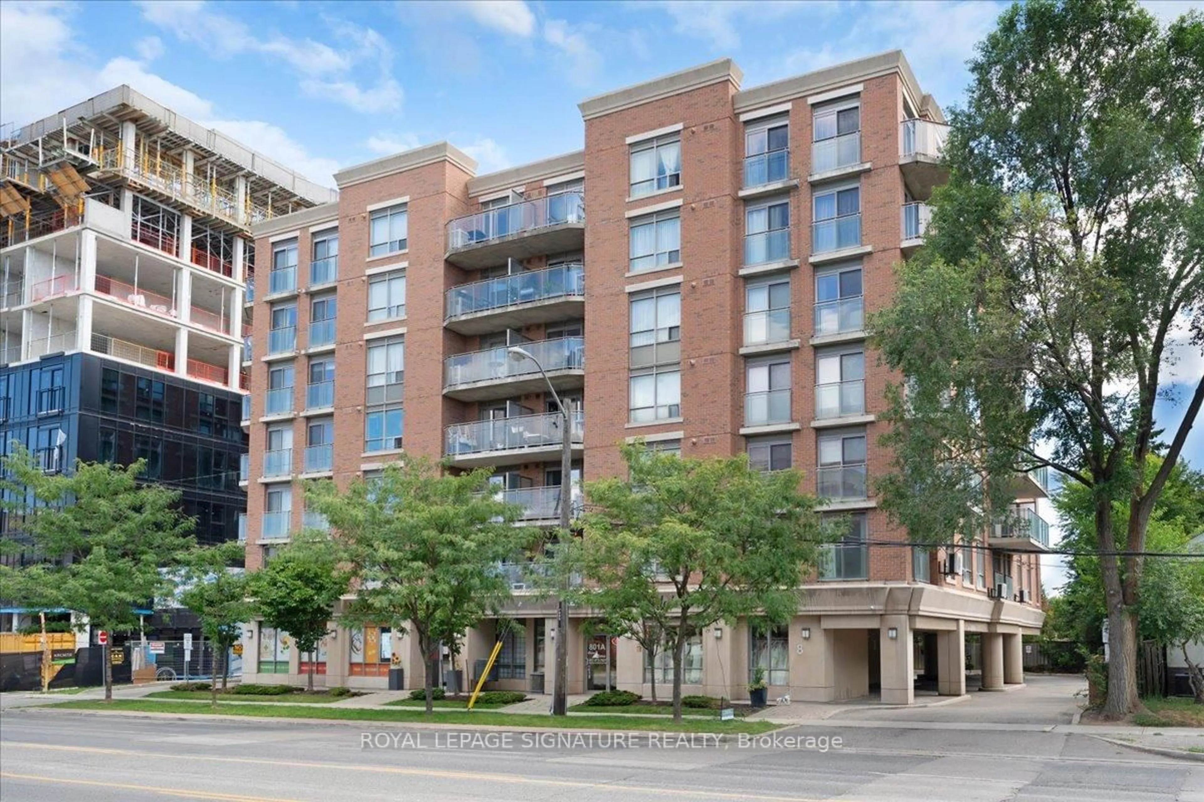 Home with brick exterior material, building for 801 Sheppard Ave #603, Toronto Ontario M3H 2T3