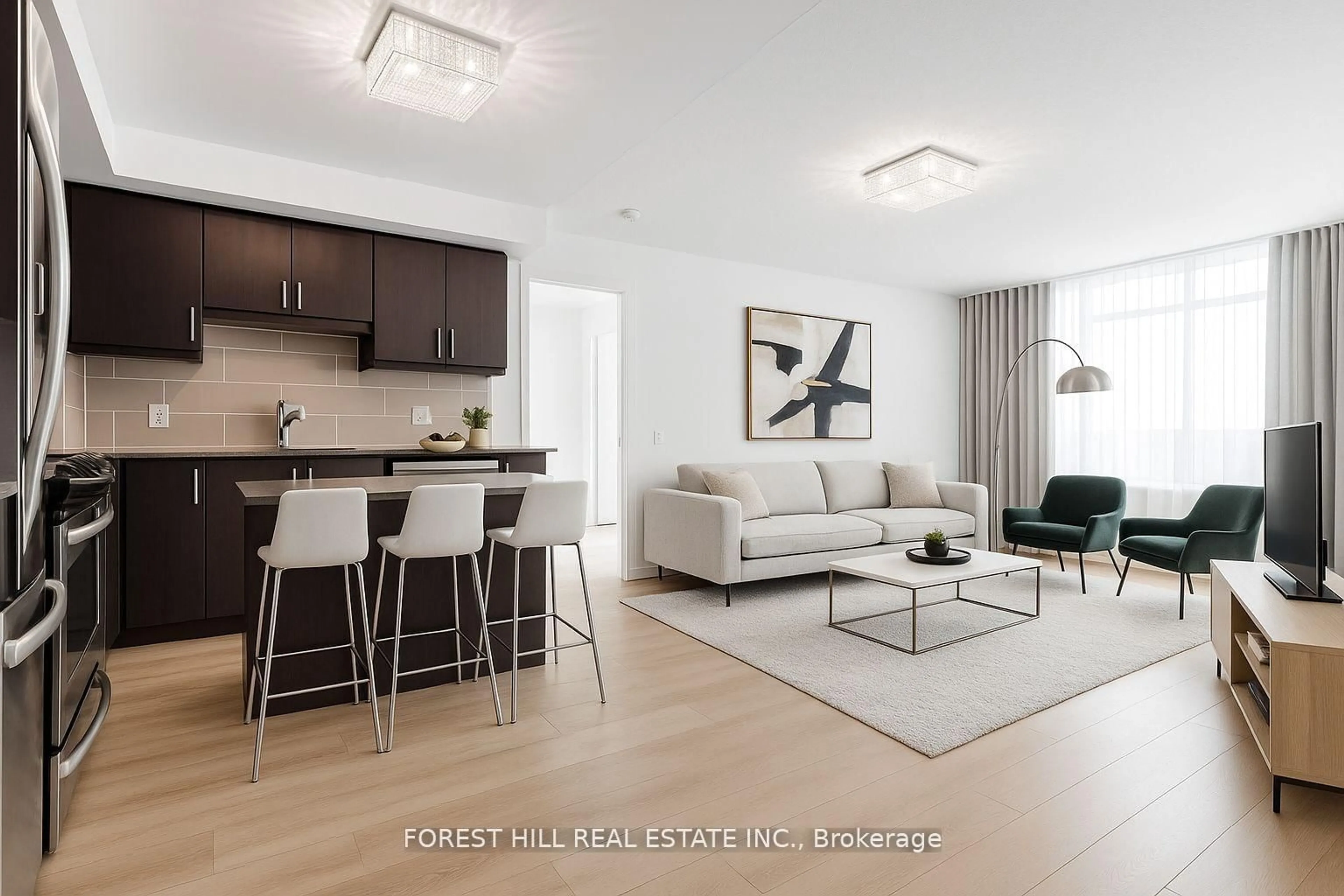 Living room with furniture, unknown for 17 Anndale Dr #2315, Toronto Ontario M2N 2W7