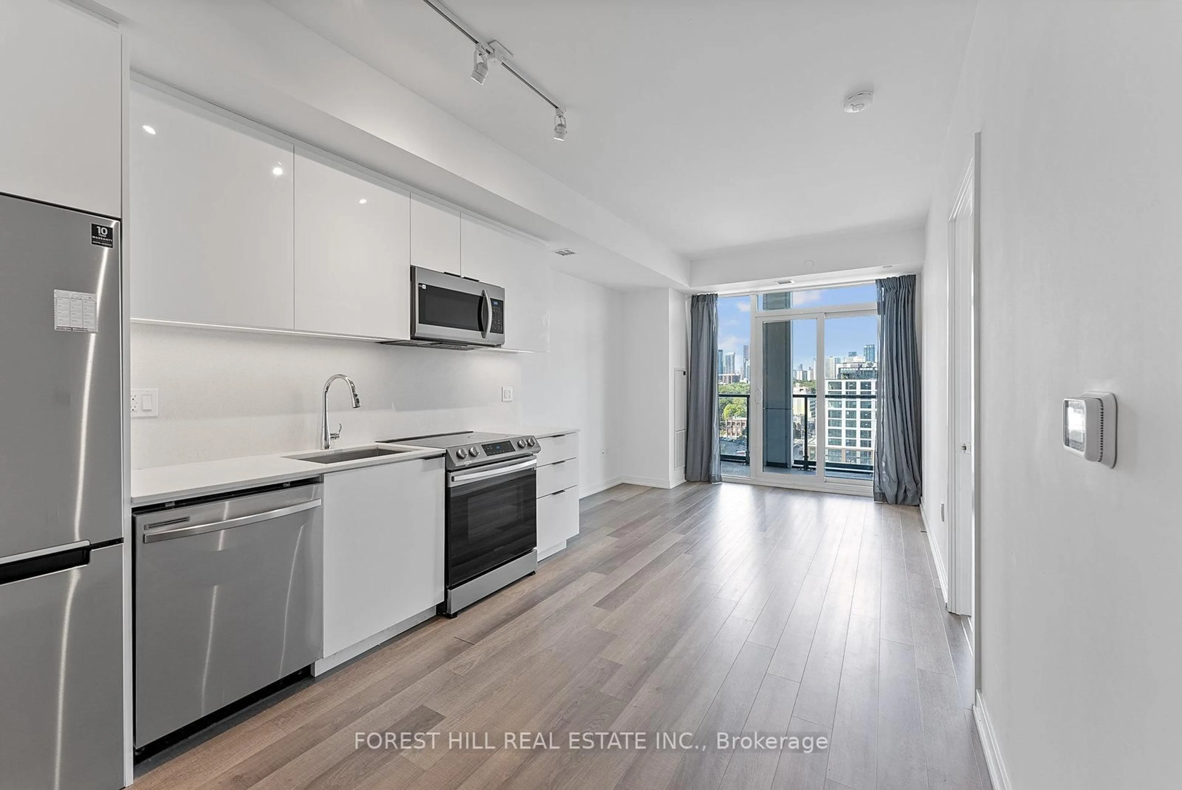 Open concept kitchen, unknown for 50 Power St #1127, Toronto Ontario M5A 0V3