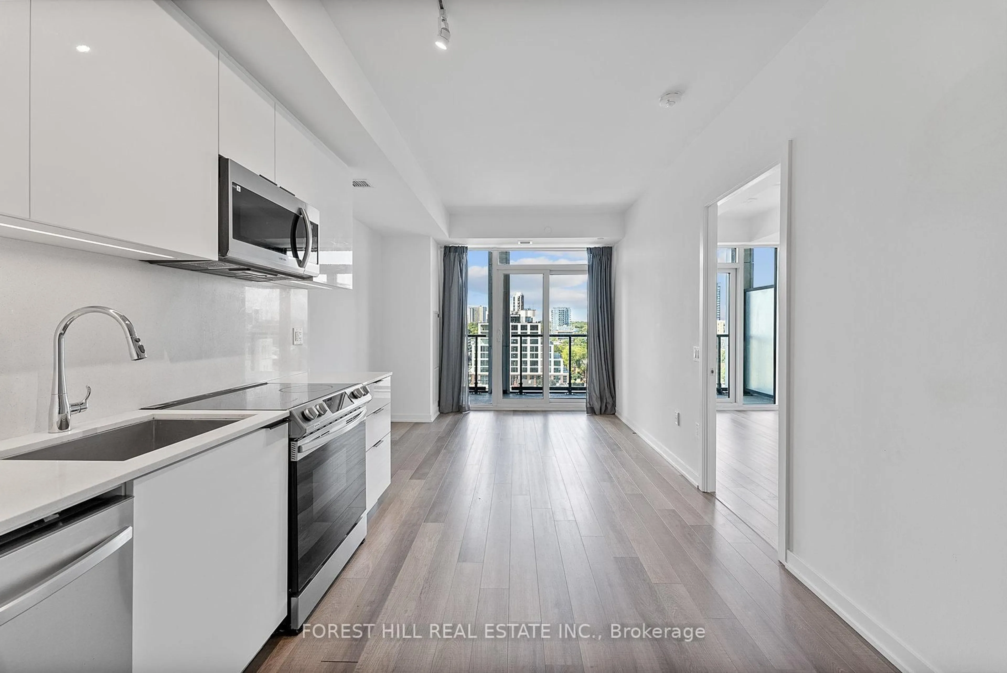 Open concept kitchen, unknown for 50 Power St #1127, Toronto Ontario M5A 0V3