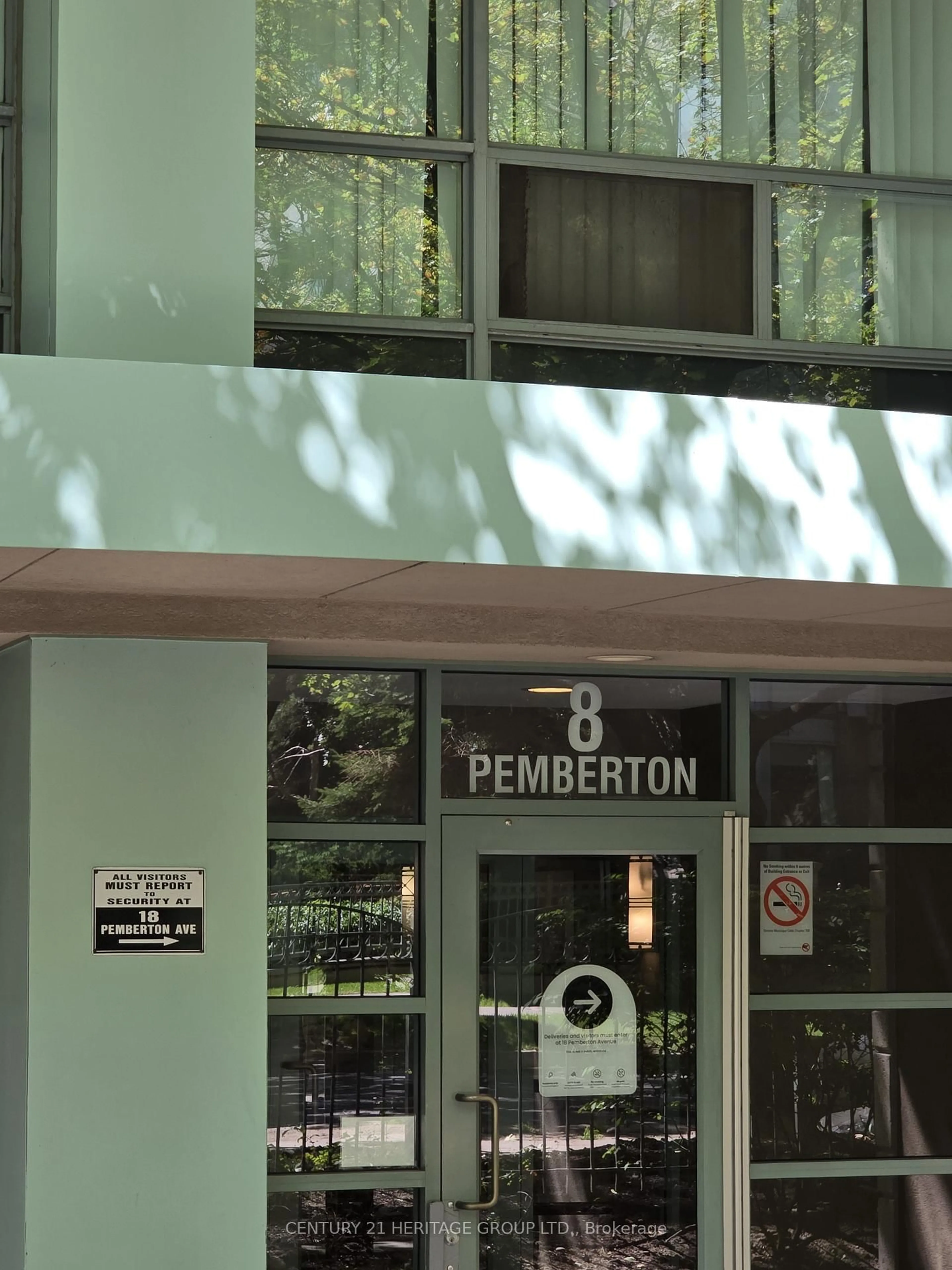 Lobby for 8 Pemberton Ave #1202, Toronto Ontario M2M 4K8