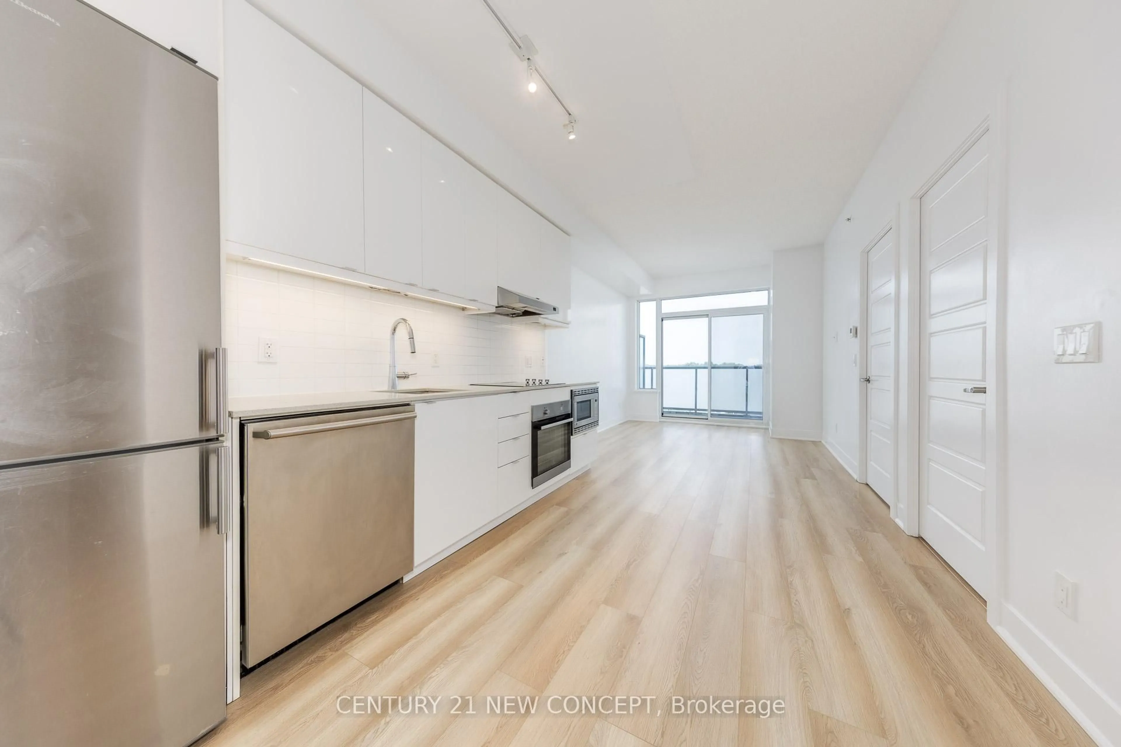 Open concept kitchen, unknown for 7 Kenaston Garden #323, Toronto Ontario M2K 0E9