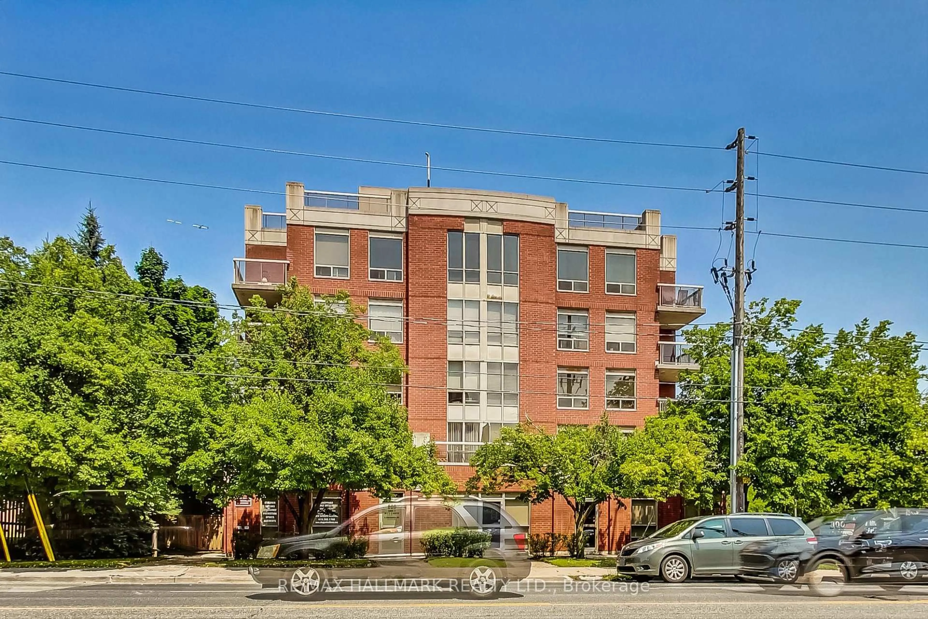 Home with brick exterior material, building for 800 Sheppard Ave #405, Toronto Ontario M3H 6B4
