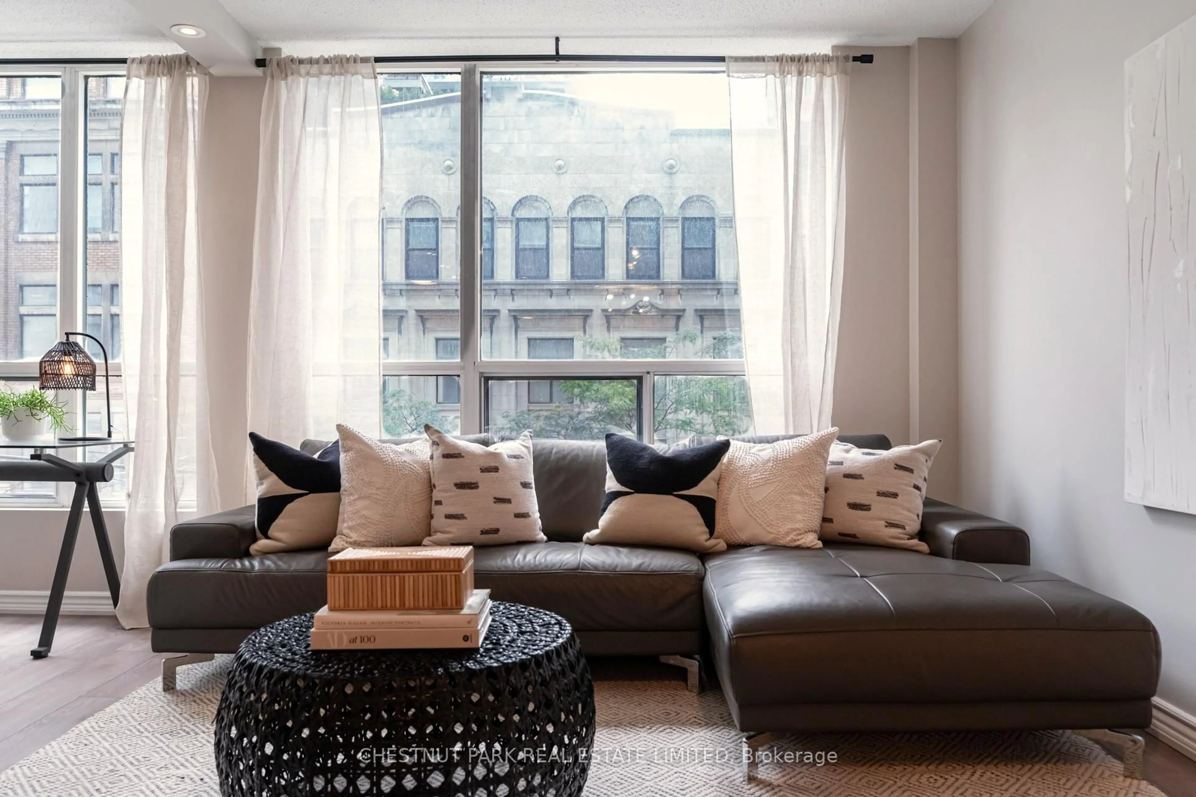 Living room with furniture, unknown for 92 King St #305, Toronto Ontario M5C 2V8