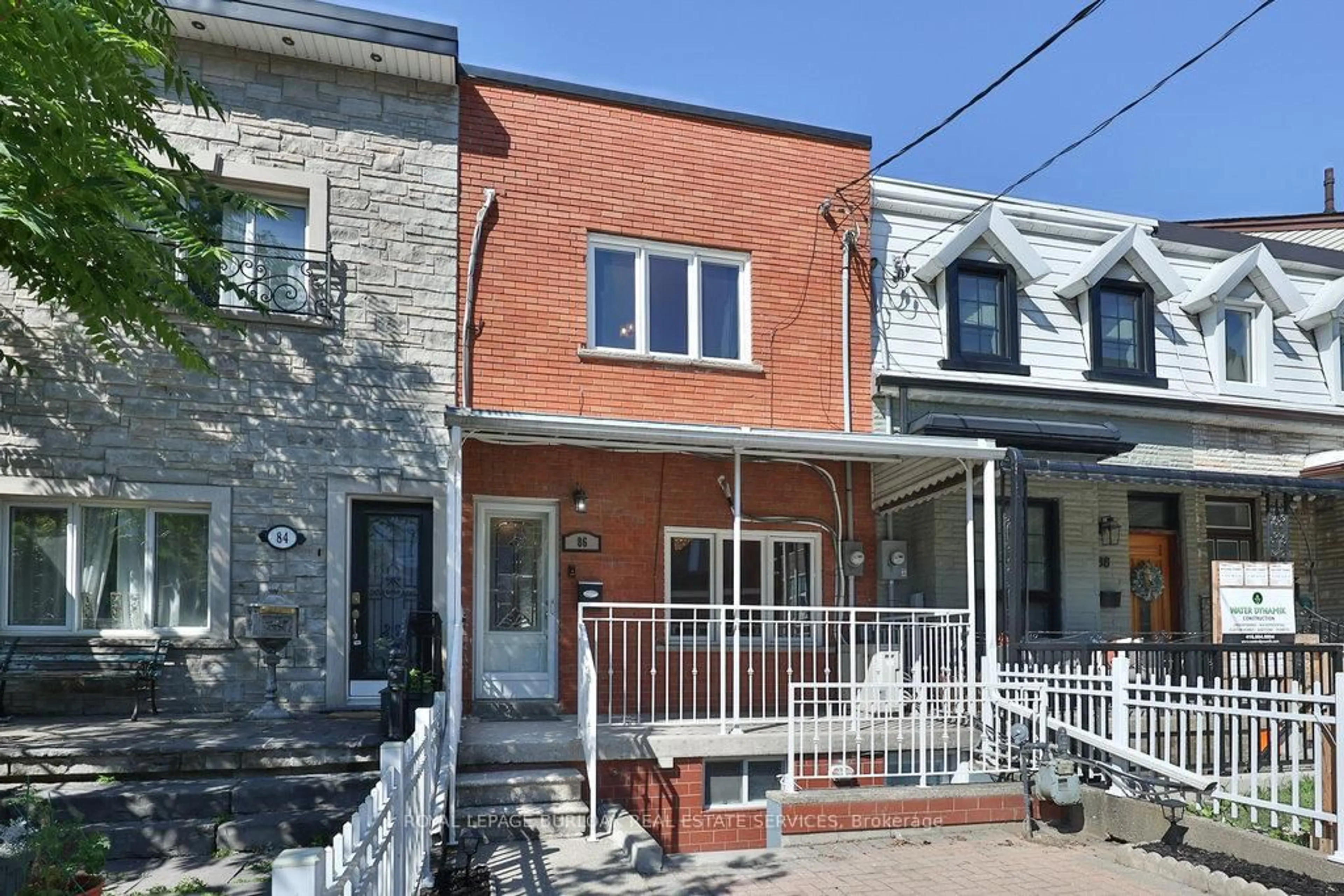 Home with brick exterior material, street for 86 Margueretta St, Toronto Ontario M6H 3S3