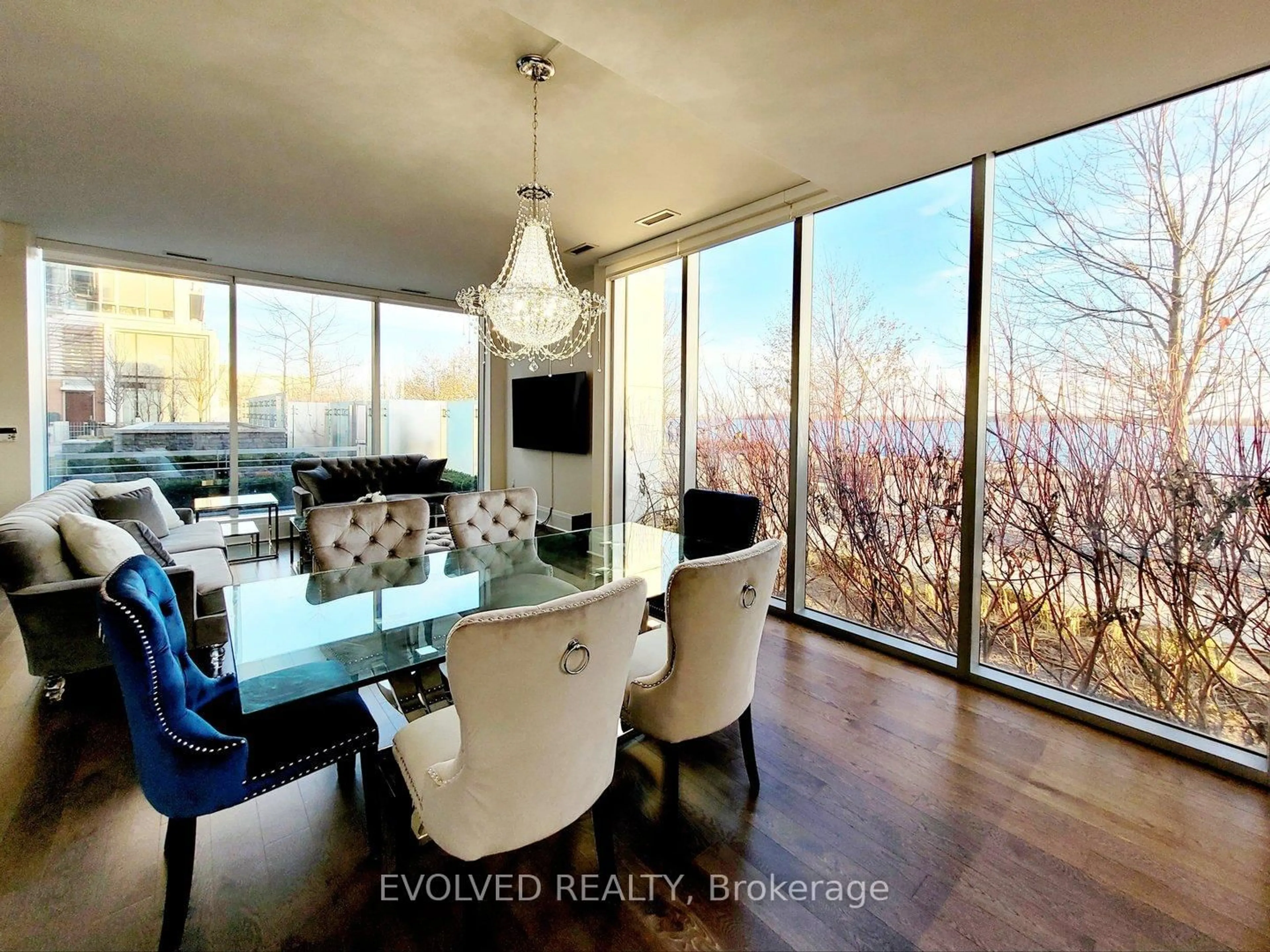 Dining room, unknown for 29 Queens Quay #110, Toronto Ontario M5E 0A4
