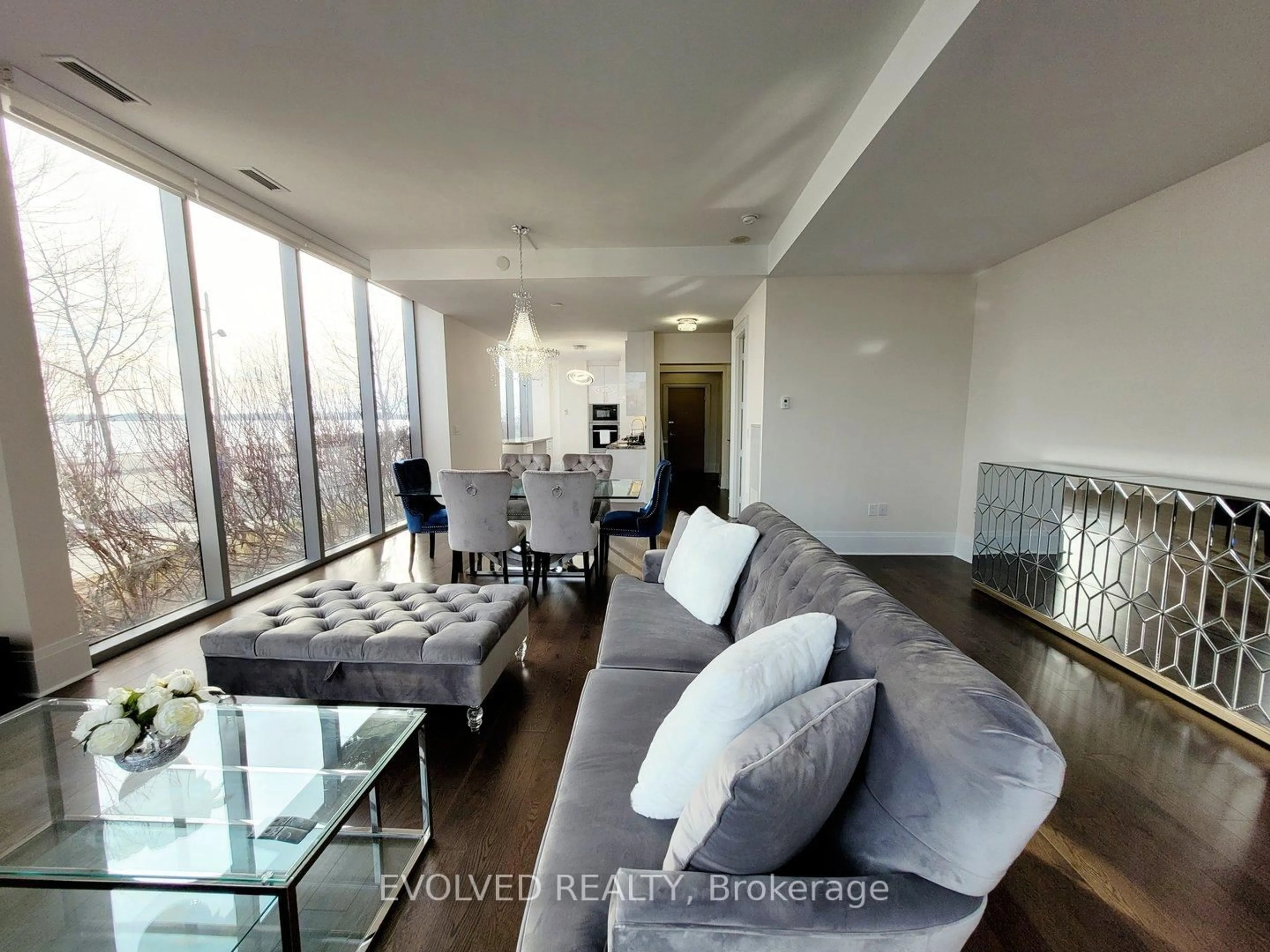 Living room with furniture, unknown for 29 Queens Quay #110, Toronto Ontario M5E 0A4