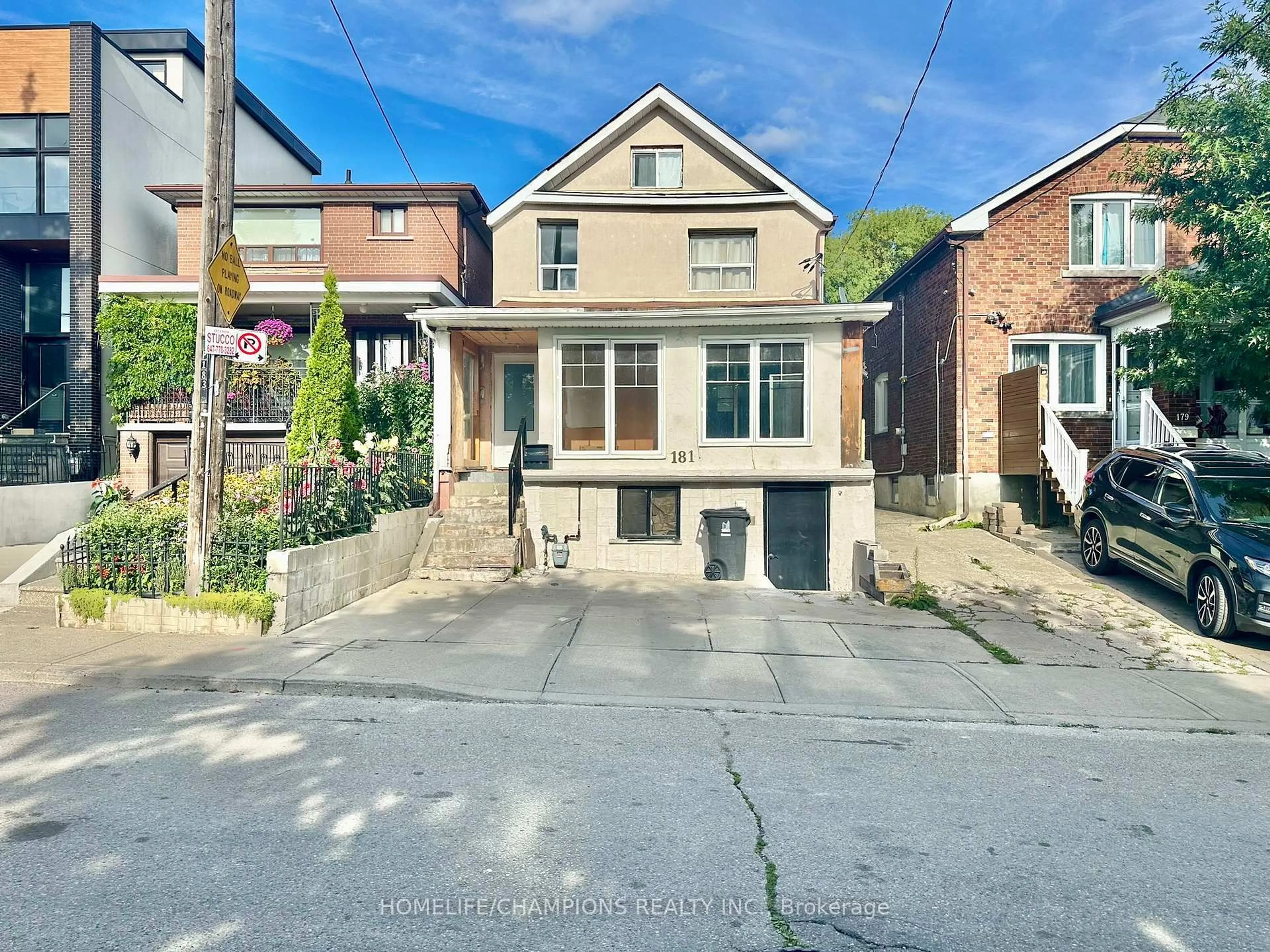 Home with brick exterior material, street for 181 Cedric Ave, Toronto Ontario M6C 3X7