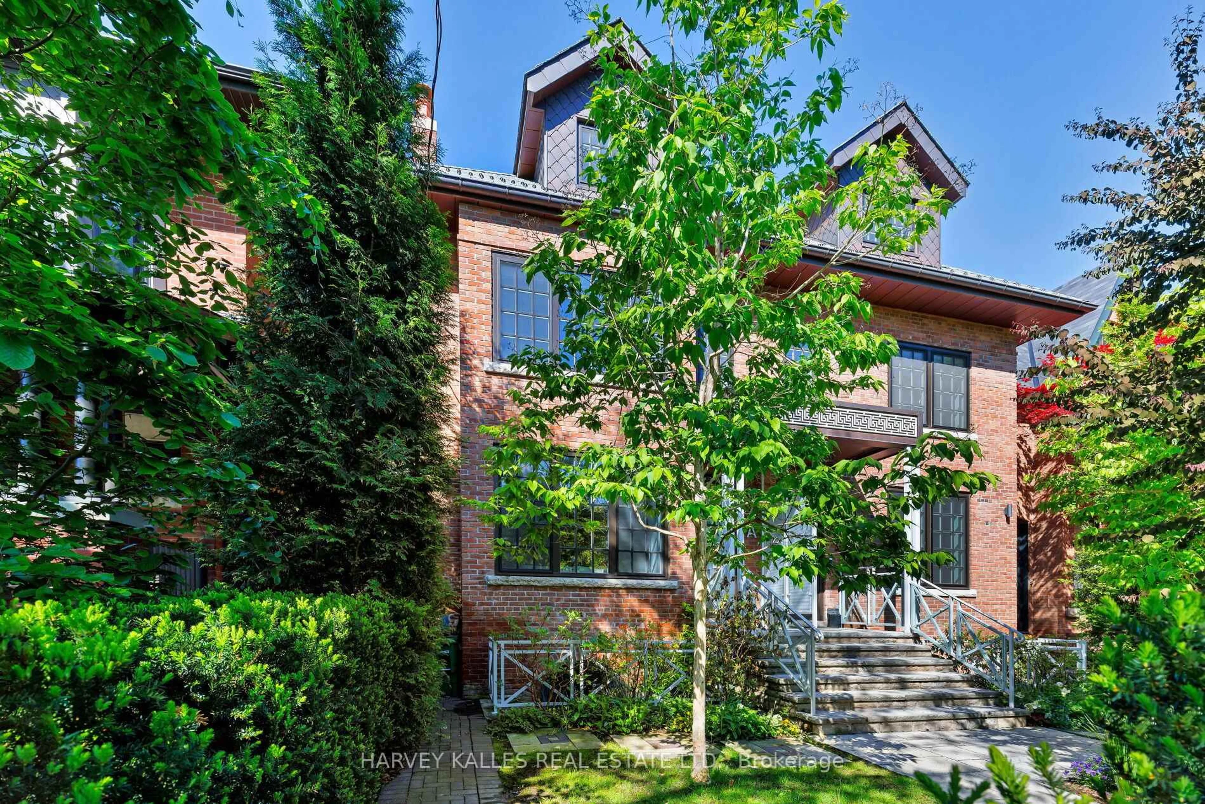 Home with brick exterior material, street for 94A Admiral Rd, Toronto Ontario M5R 2L6
